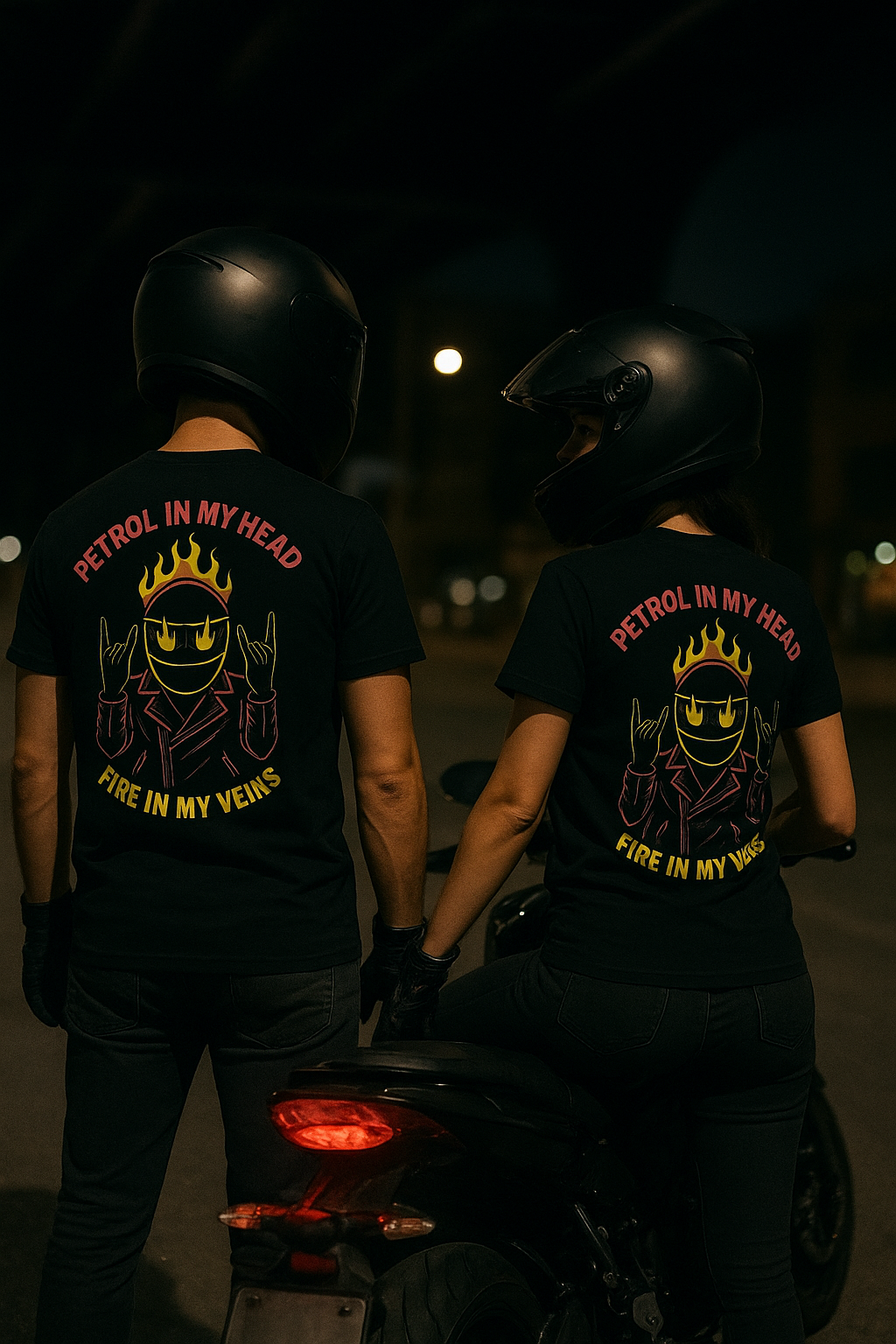 Unisex cotton t-shirt By Rider&Road "Bright pink"