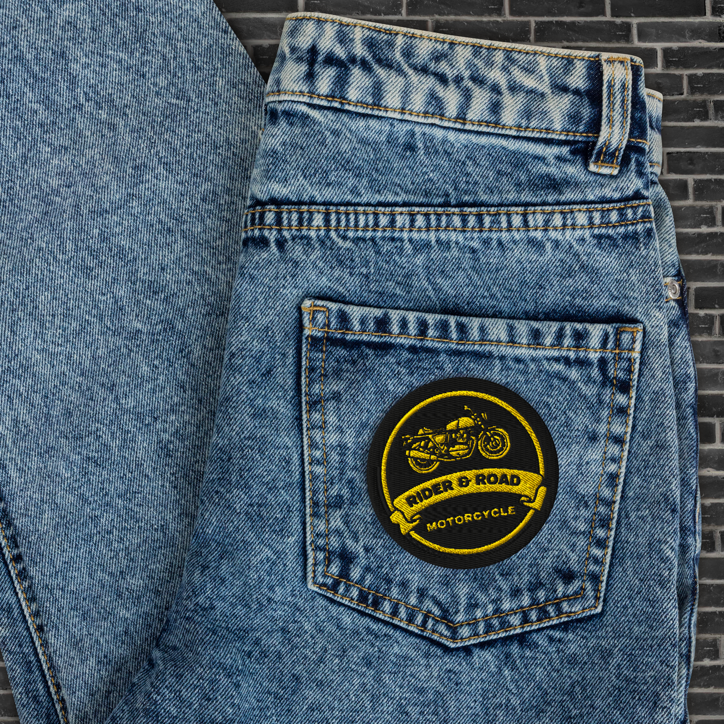 Patch Rider&Road Motorcycle "Classic Bike"