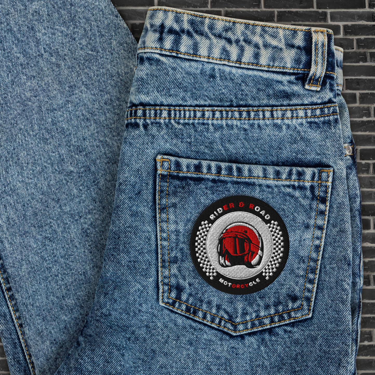 Patch Rider&Road Motorcycle "Japan"