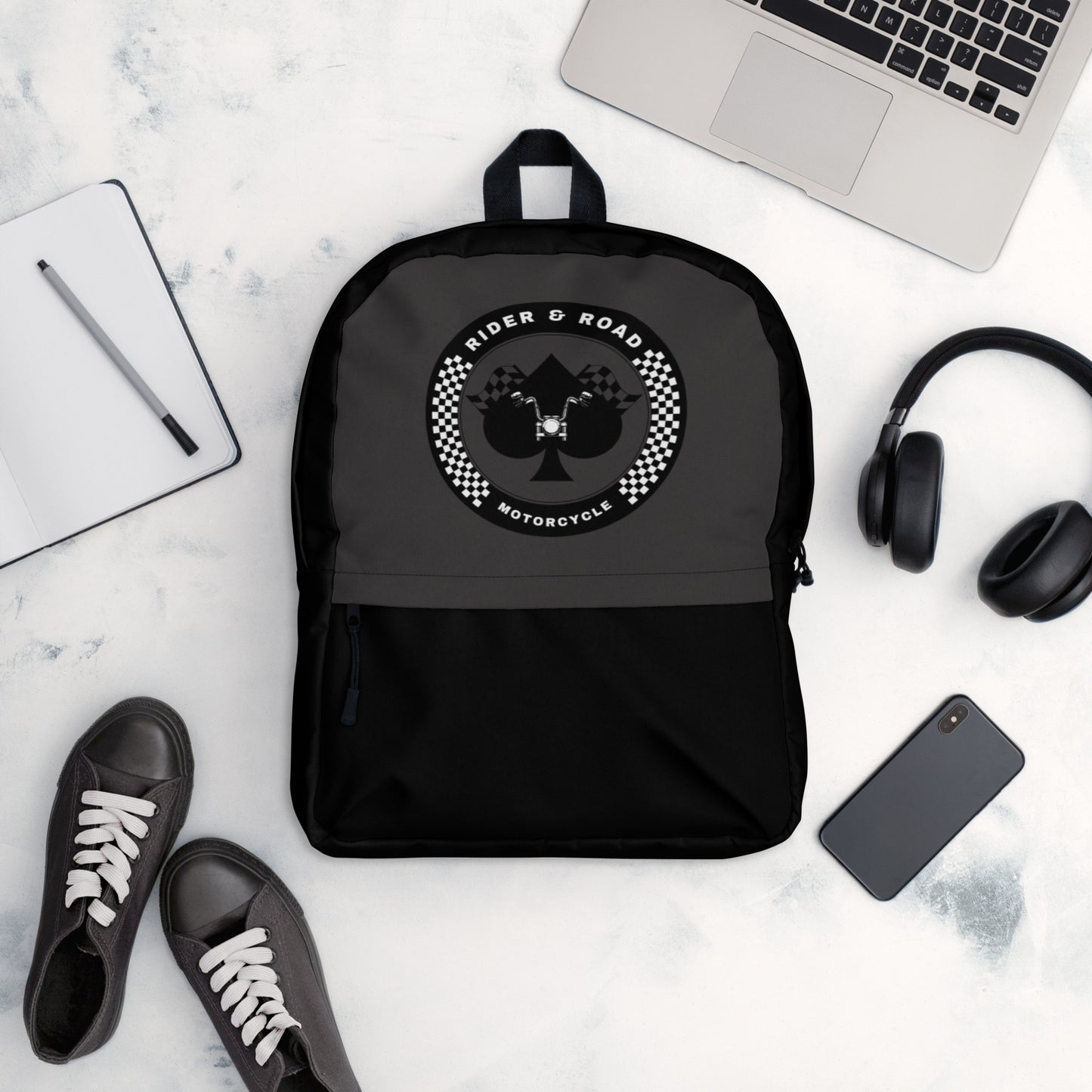 Backpack By Rider&Road "Ace of Spades"