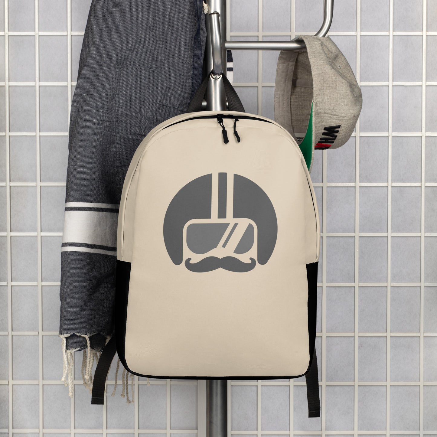 Backpack By Rider&Road "Mustache Rider"