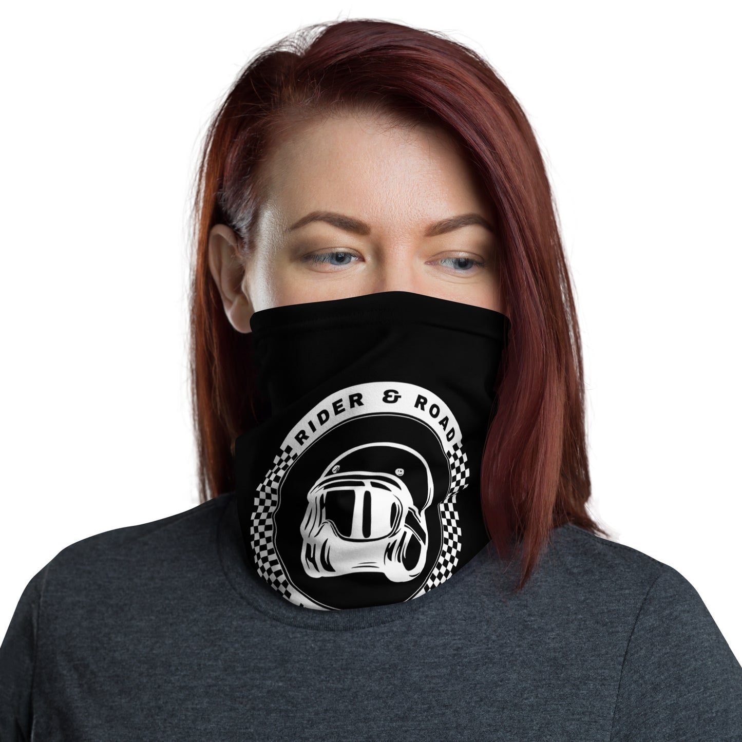 Neck Gaiter By Rider&Road "Black"