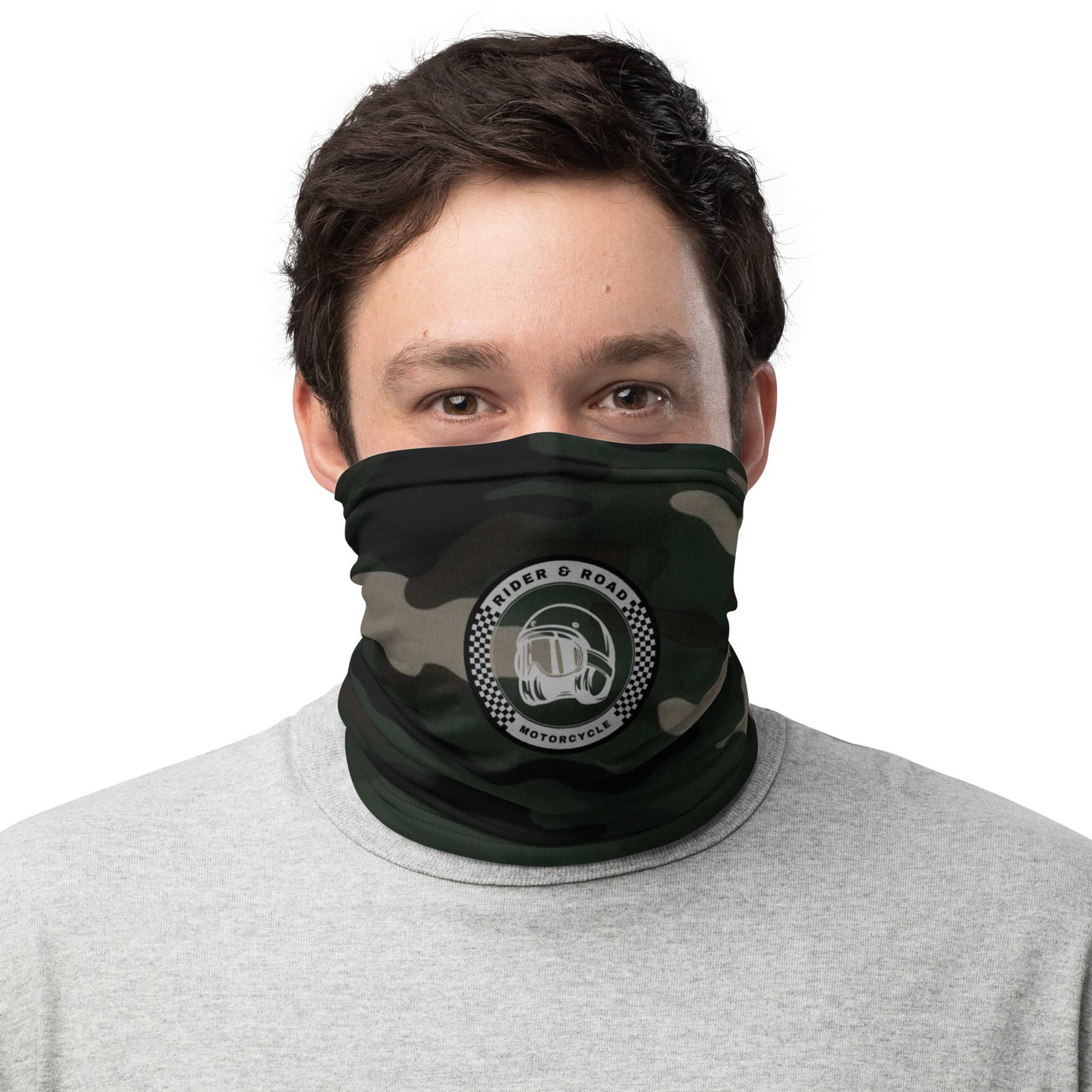 Neck Gaiter By Rider&Road "Camo Forest"