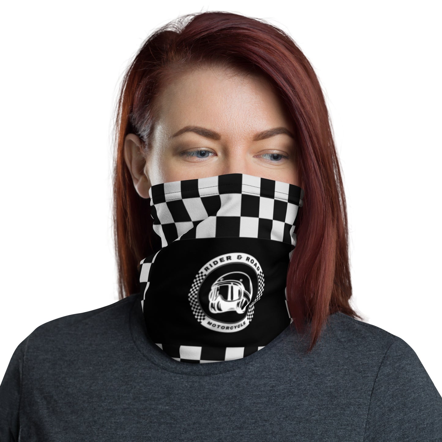 Neck Gaiter By Rider&Road "Flag"