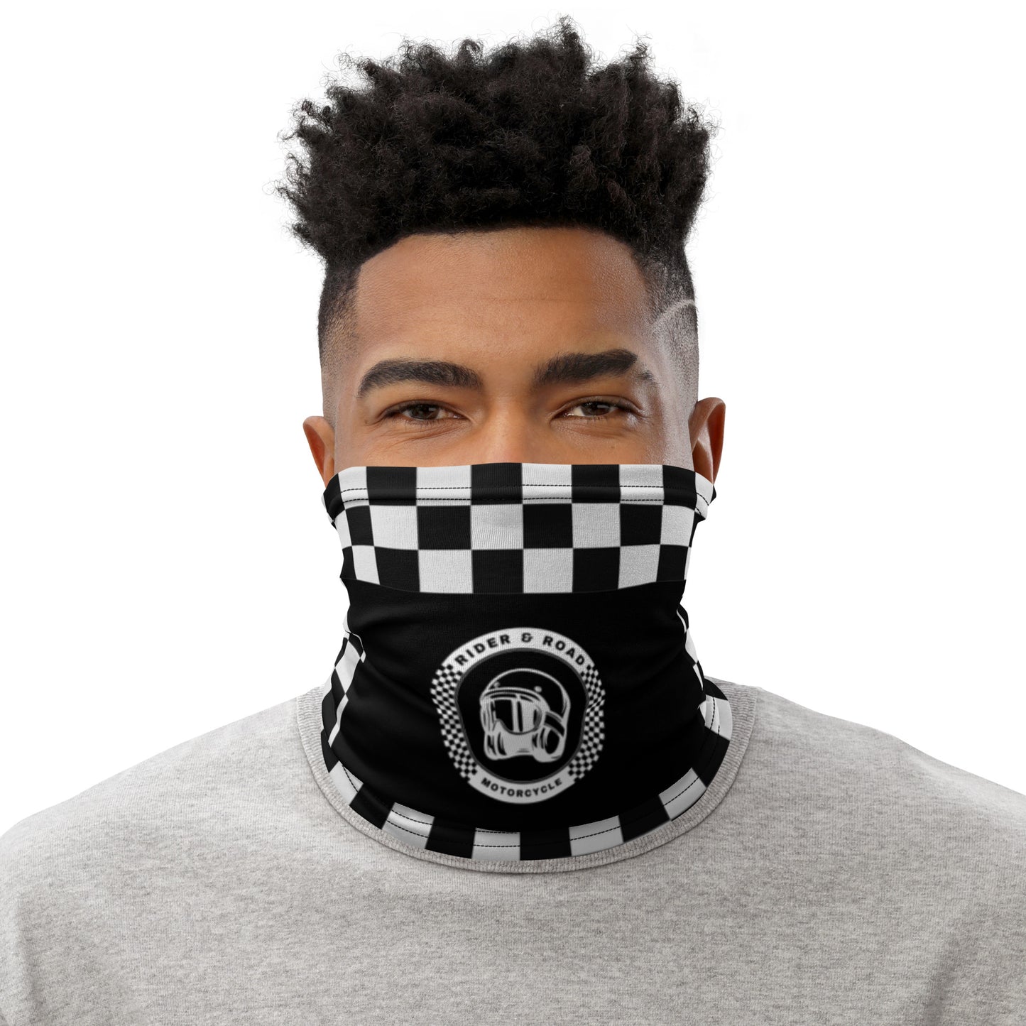 Neck Gaiter By Rider&Road "Flag"