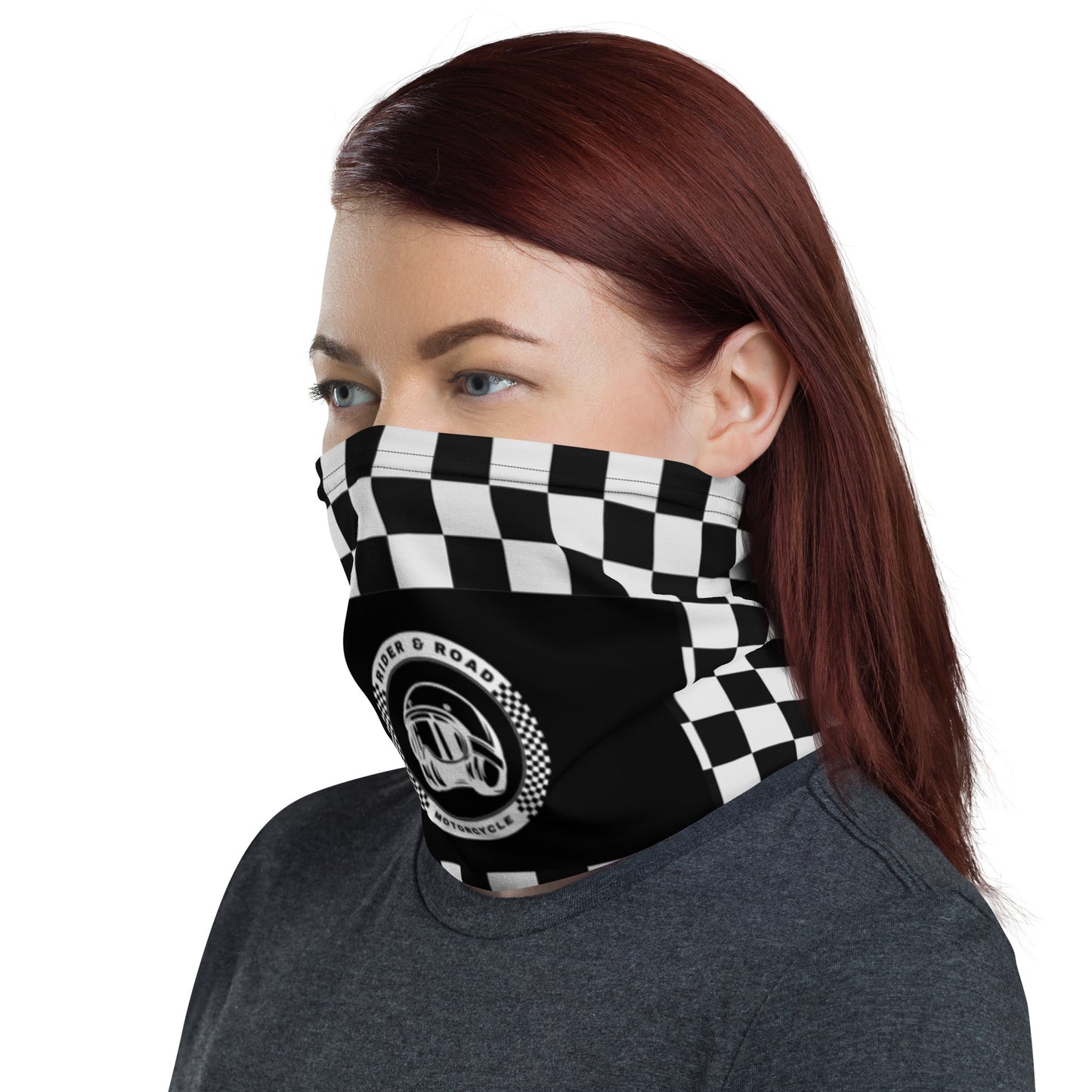 Neck Gaiter By Rider&Road "Flag"