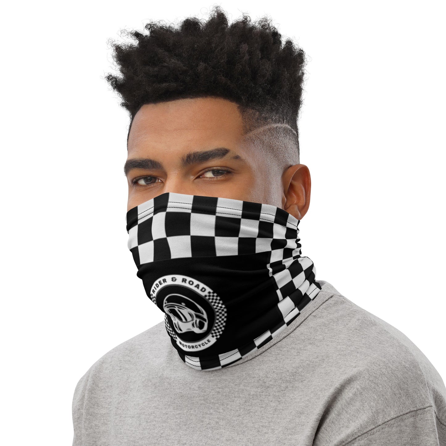 Neck Gaiter By Rider&Road "Flag"