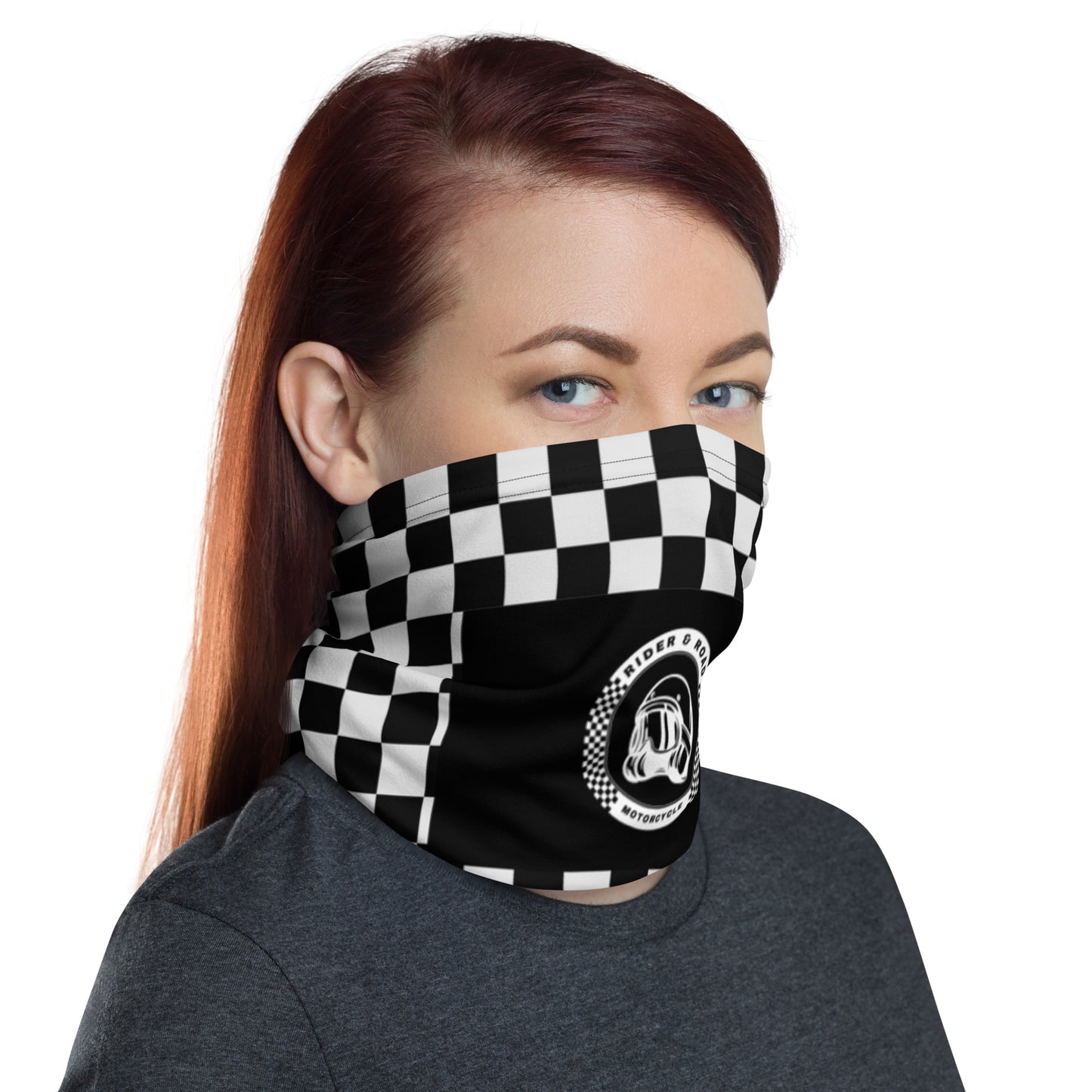 Neck Gaiter By Rider&Road "Flag"