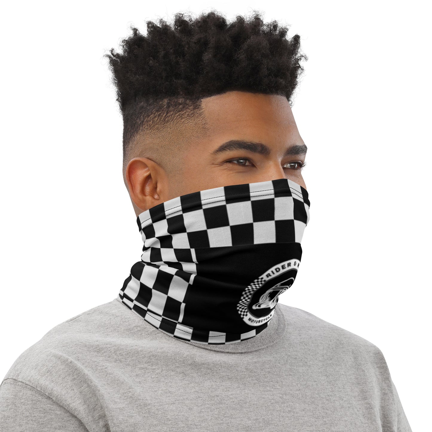 Neck Gaiter By Rider&Road "Flag"