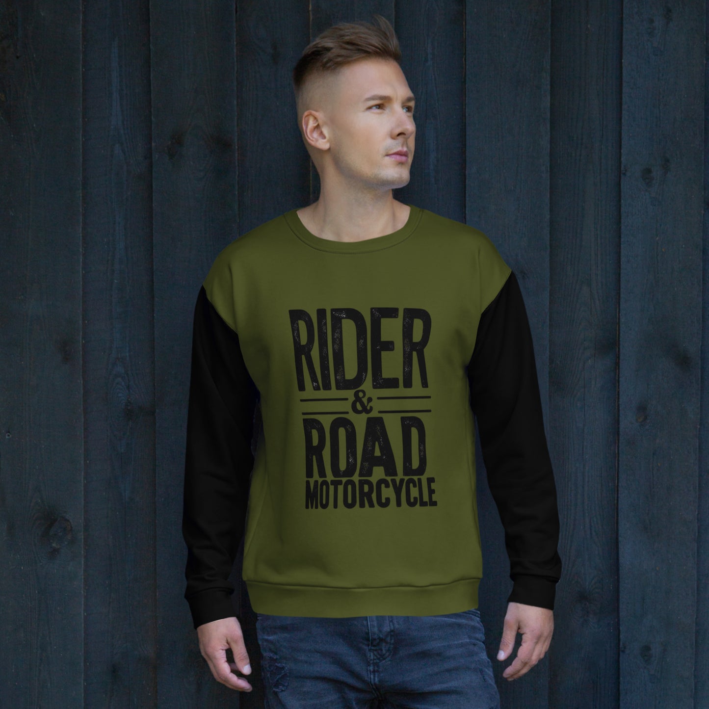 Men's Sweatshirt By Rider&Road "Khaki"