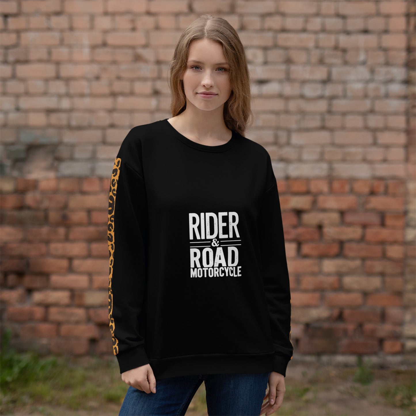 Sweatshirt By Rider&Road "Leopard"