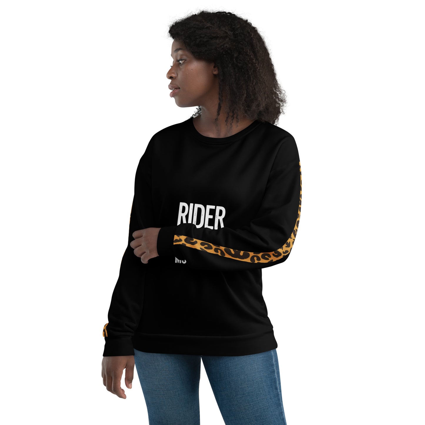 Sweatshirt By Rider&Road "Leopard"