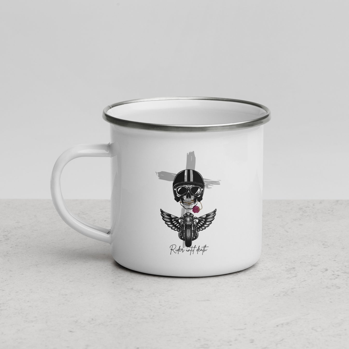 Camper Mug By Rider&Road "Rider until dead" (355 ml) (12 oz)
