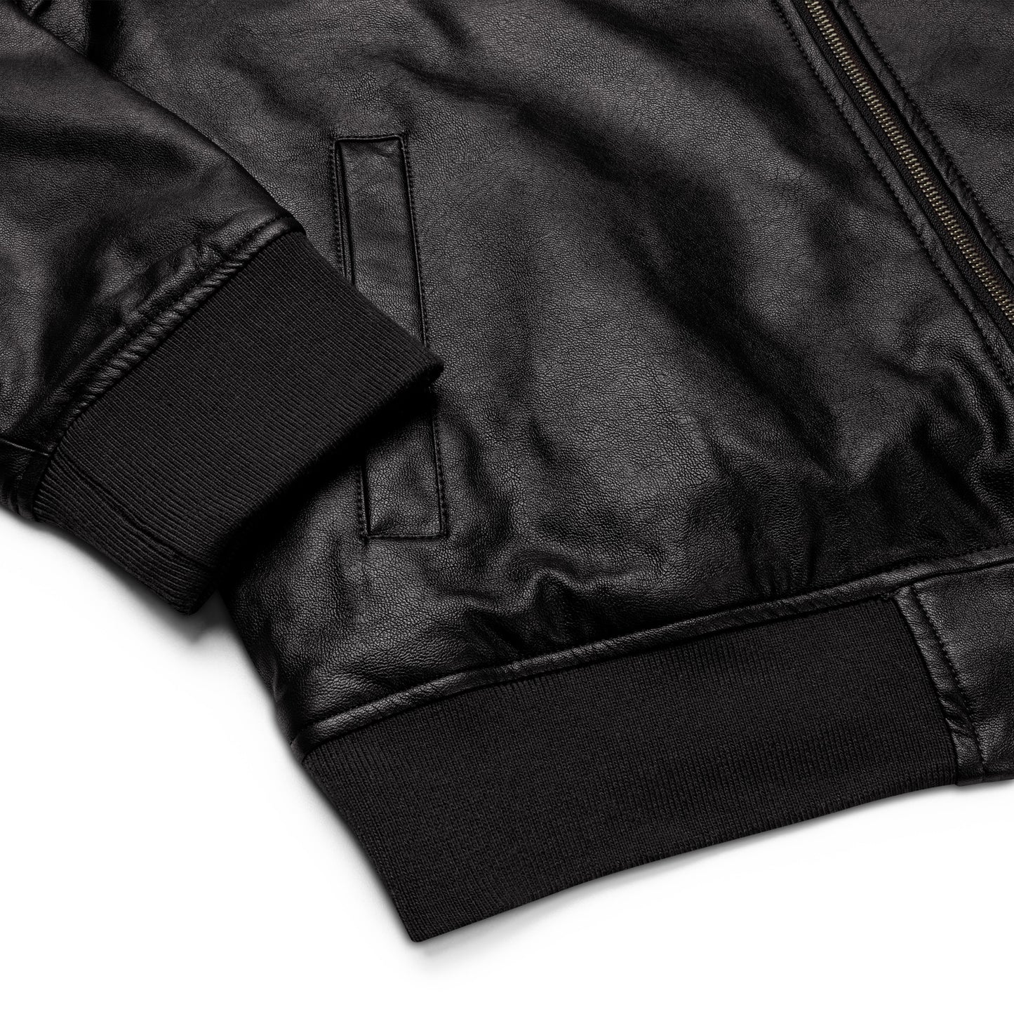 Leather Bomber Jacket By Rider&Road "Queen of the Road"