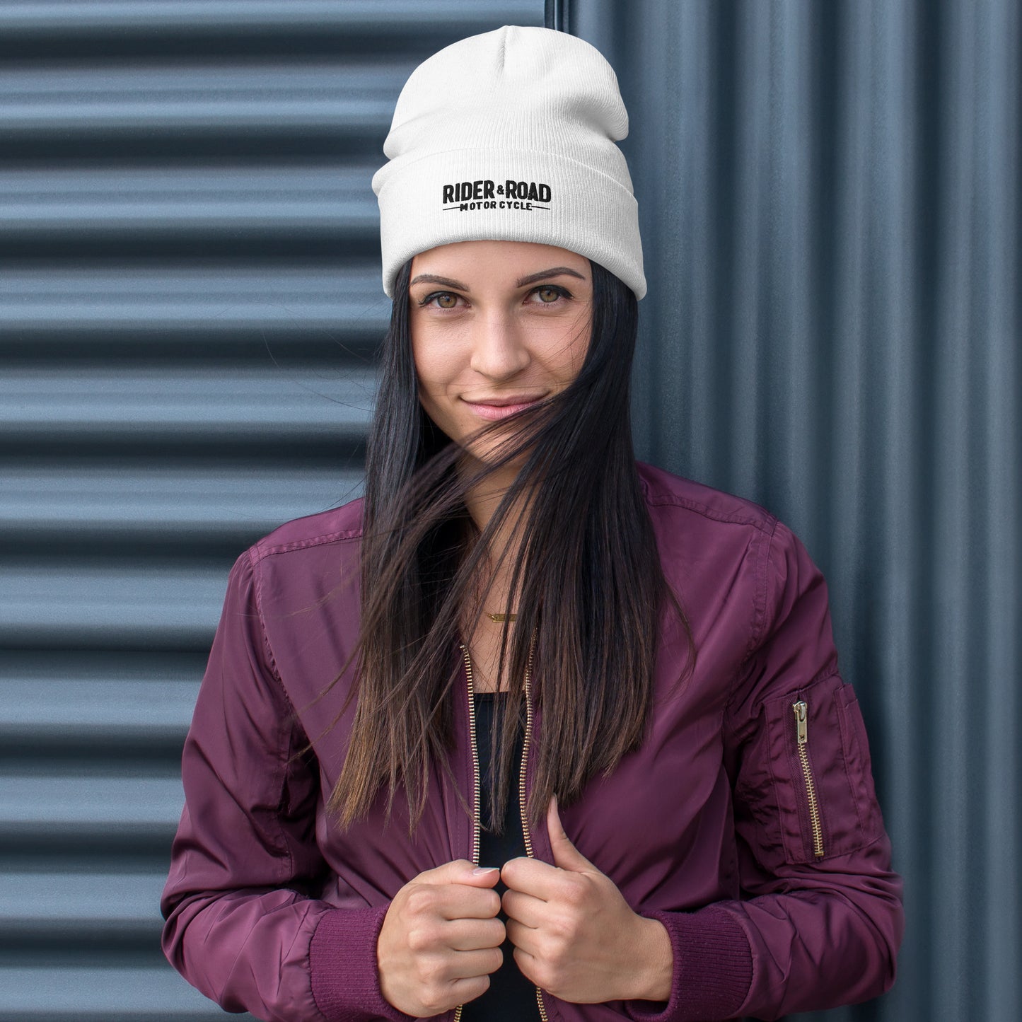 (Uniex) Embroidered Beanie By Rider&Road Nº1