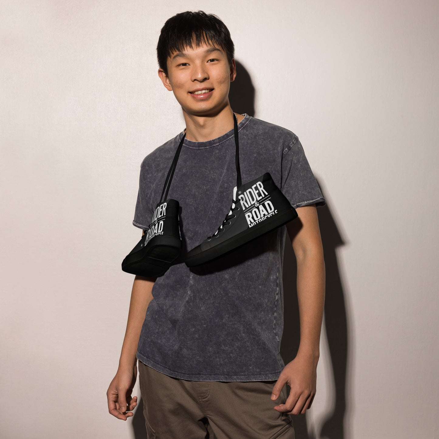 Men’s high top shoes By Rider&Road "Rider&Road"