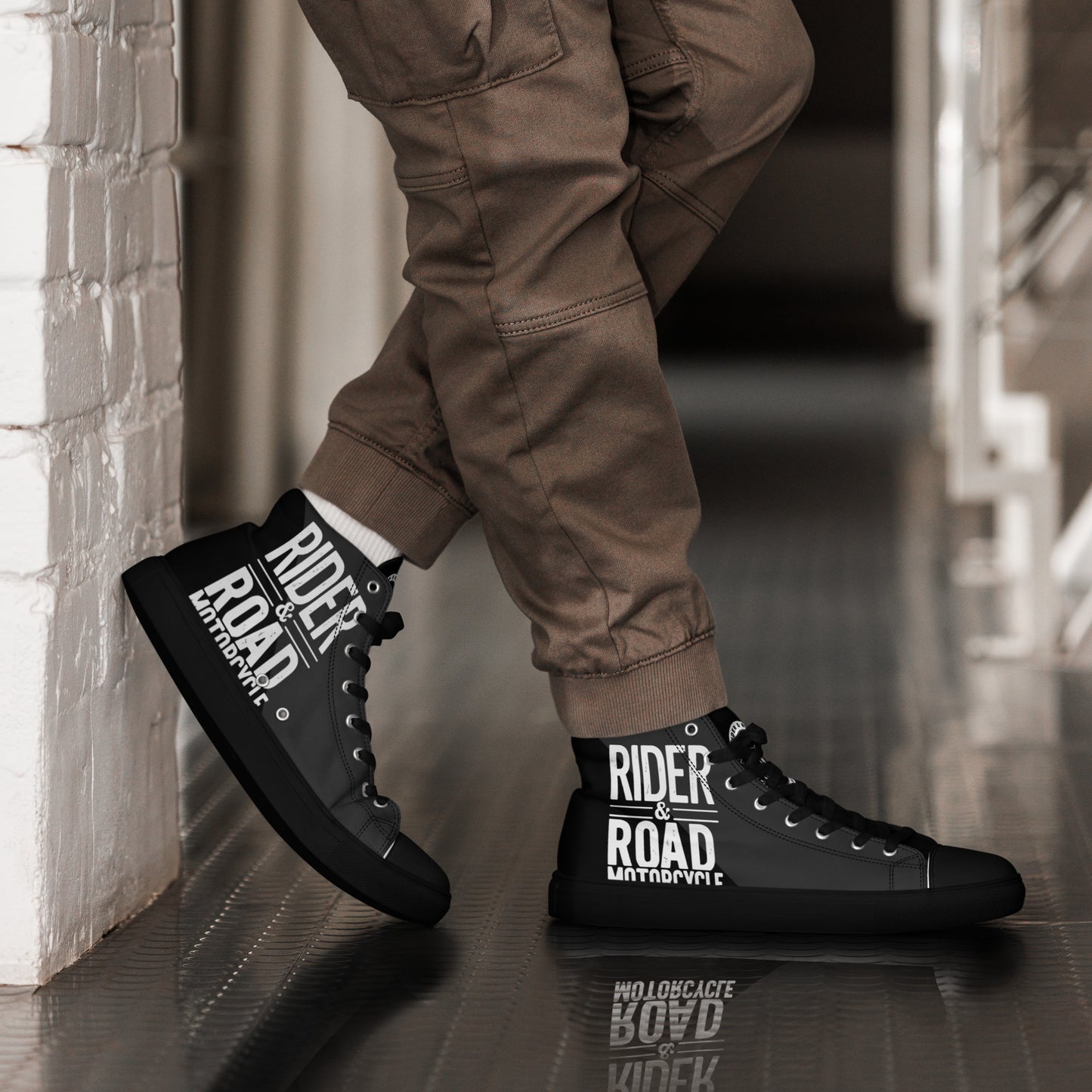 Men’s high top shoes By Rider&Road "Rider&Road"
