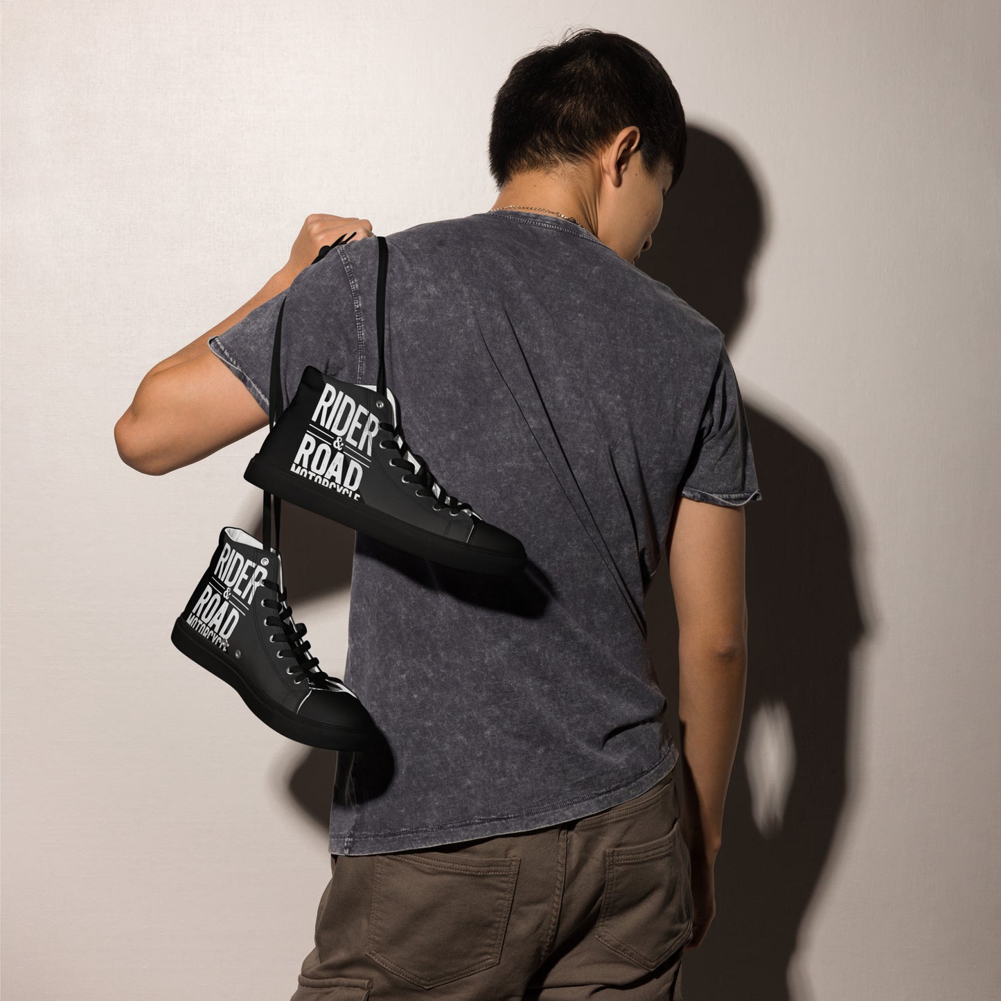 Men’s high top shoes By Rider&Road "Rider&Road"