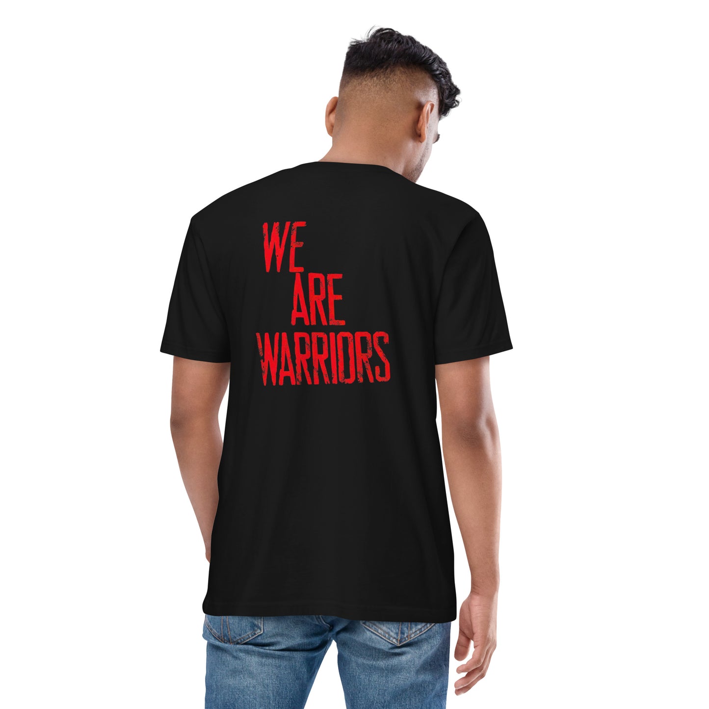 Men's premium heavyweight tee -We Are Warriors-
