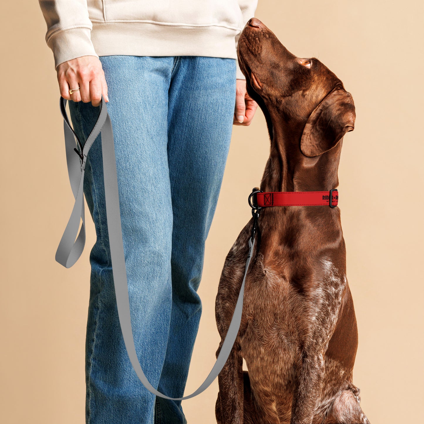 Pet collar By Rider&Road "Red"