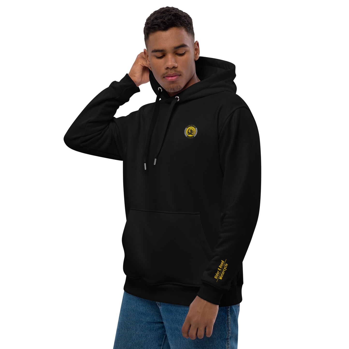 Premium eco hoodie By Rider&Road "Im A Fcking Storm Nº1"