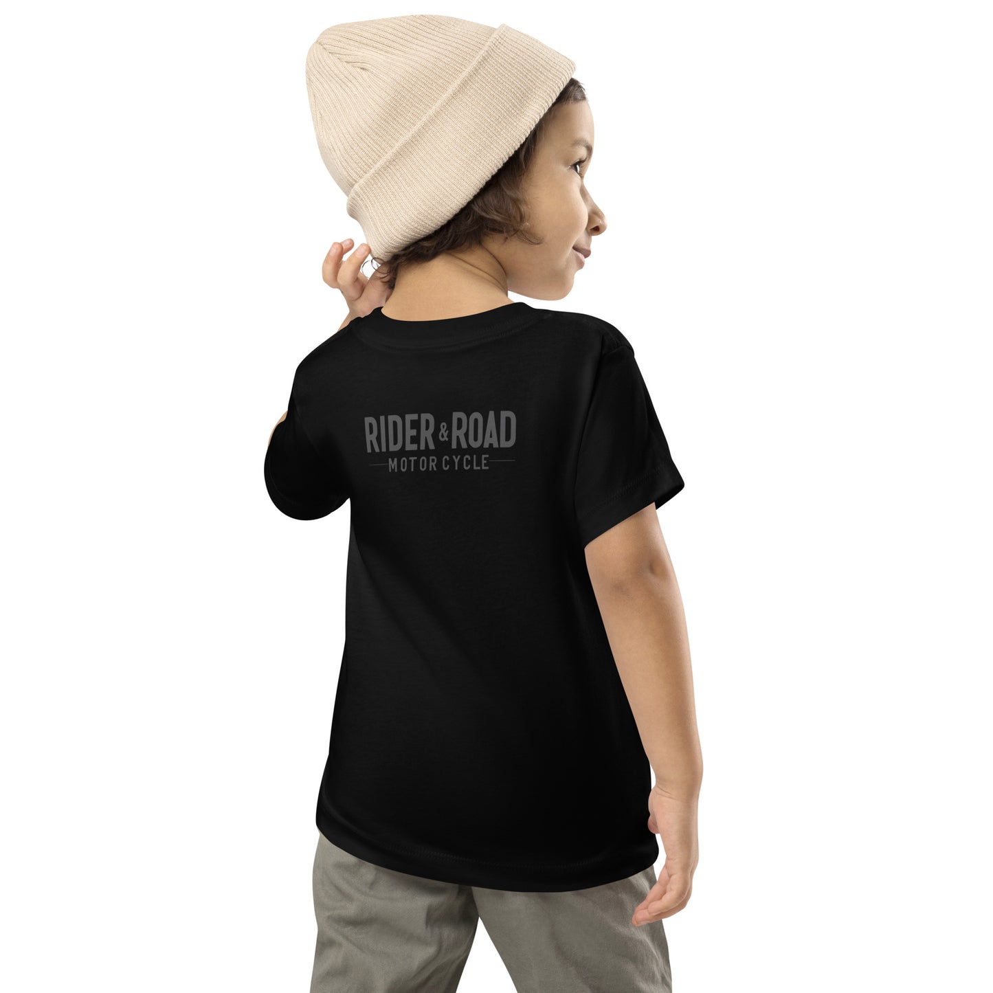 Toddler Short Sleeve Tee By Rider&Road "Baby Panda"