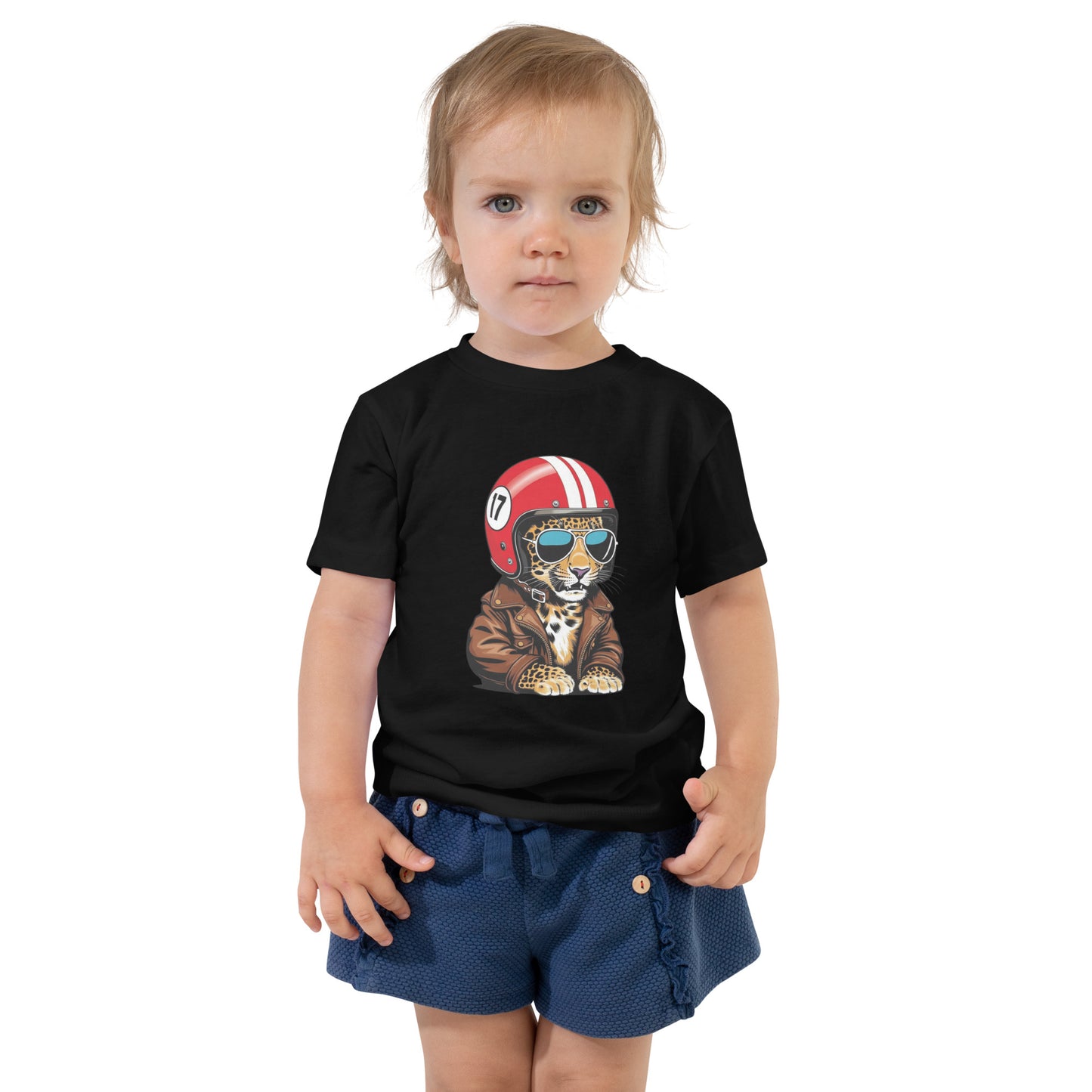 Toddler Short Sleeve Tee By Rider&Road "Baby Tiger"