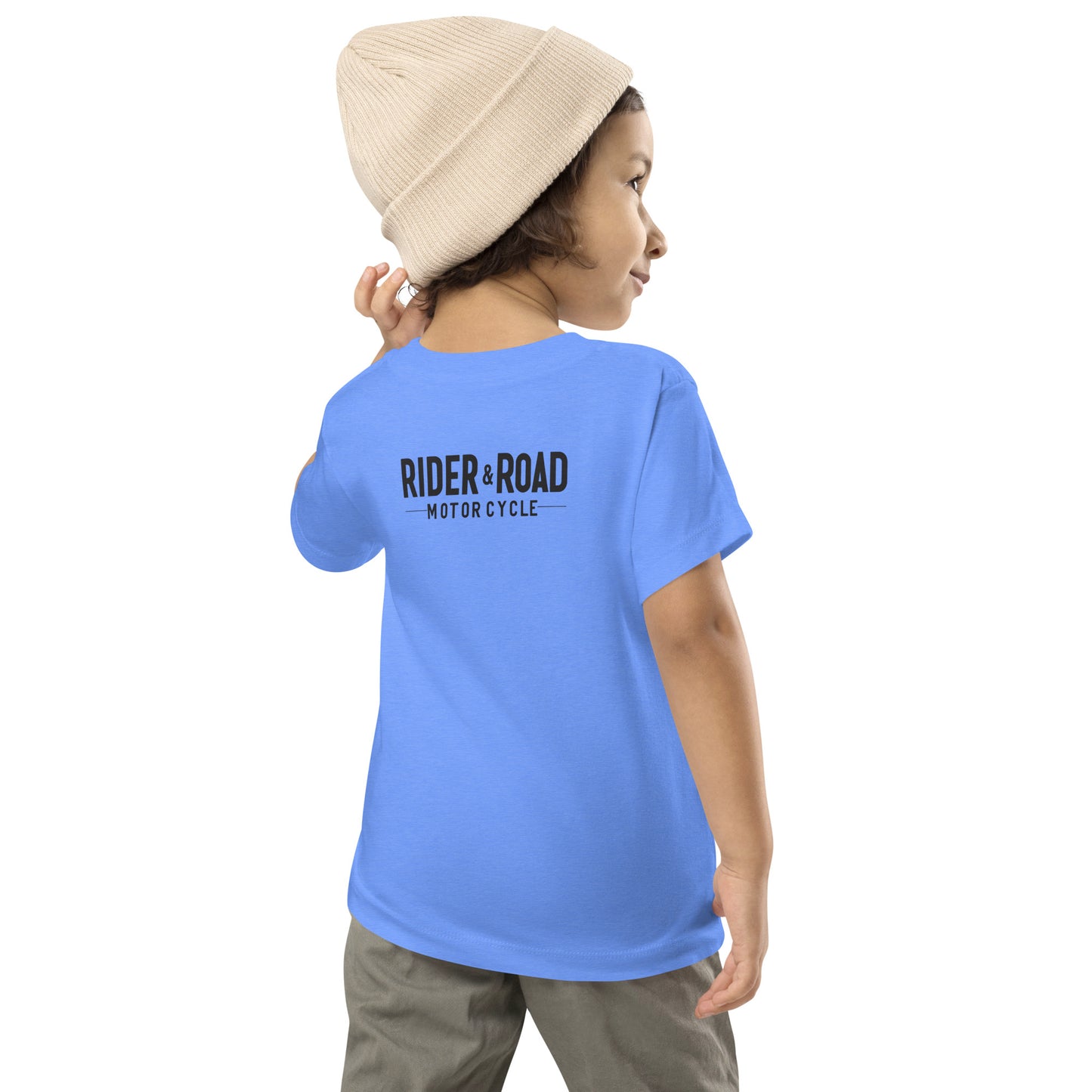 Toddler Short Sleeve Tee By Rider&Road "Baby Panda"