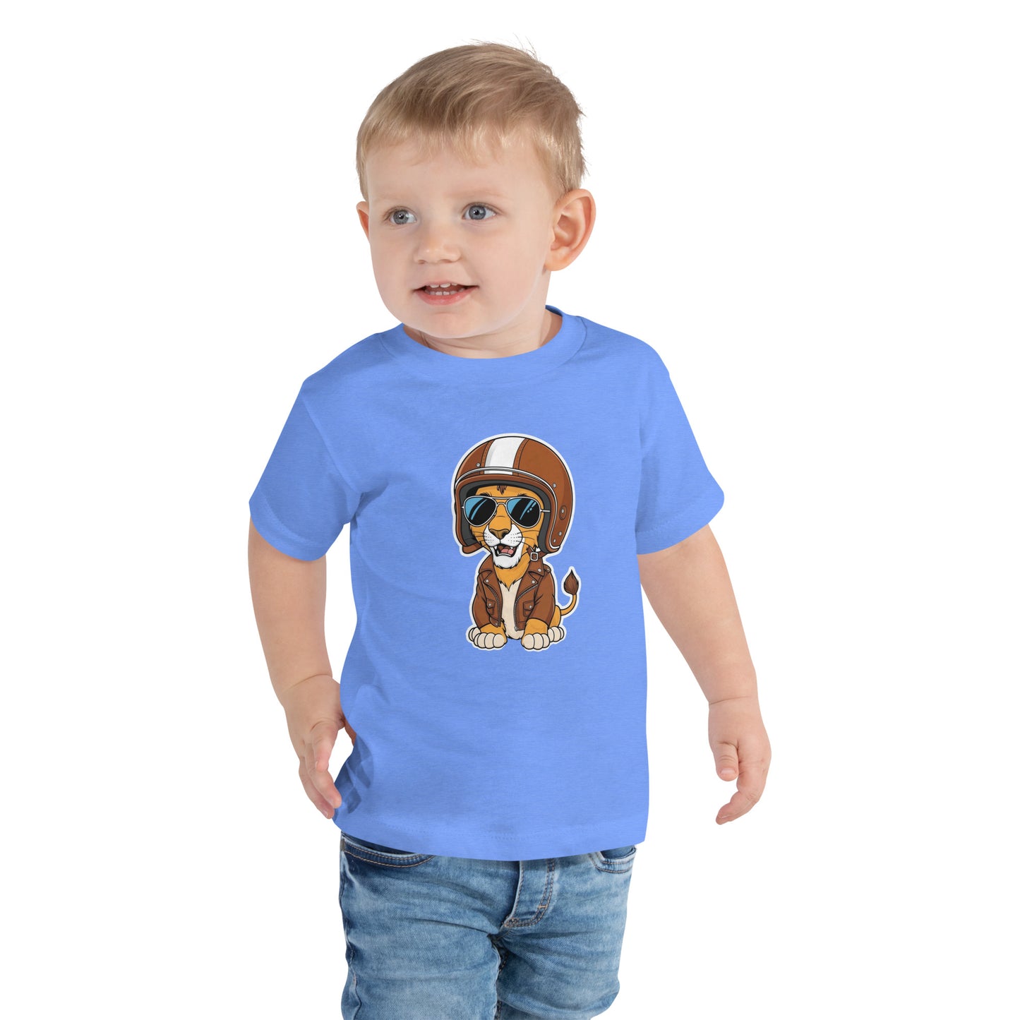 Toddler Short Sleeve Tee By Rider&Road "Baby Lion"