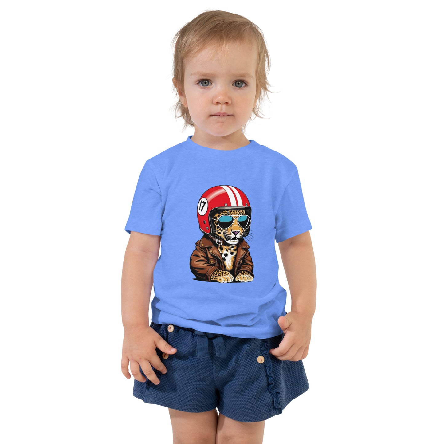 Toddler Short Sleeve Tee By Rider&Road "Baby Tiger"