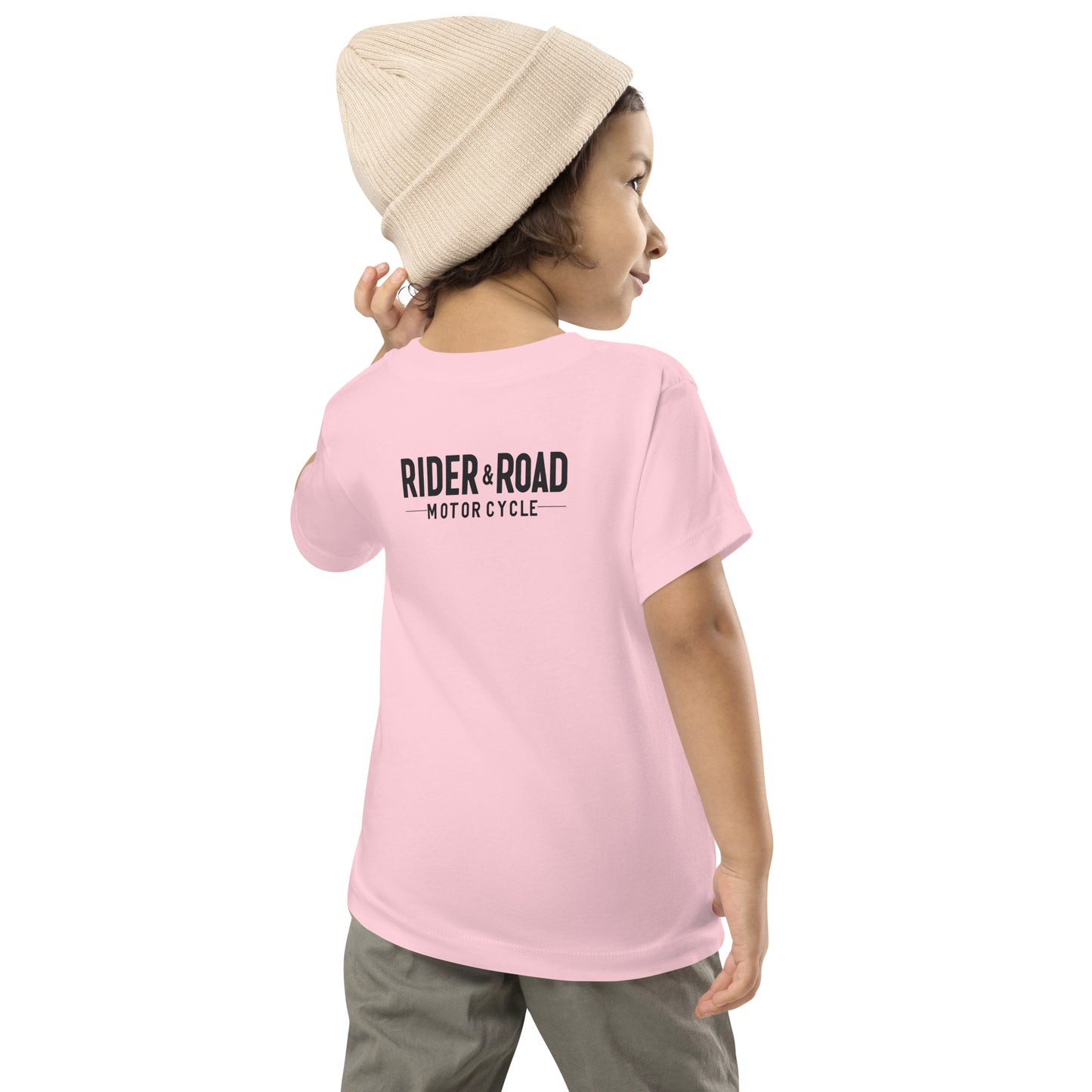 Toddler Short Sleeve Tee By Rider&Road "Baby Panda"