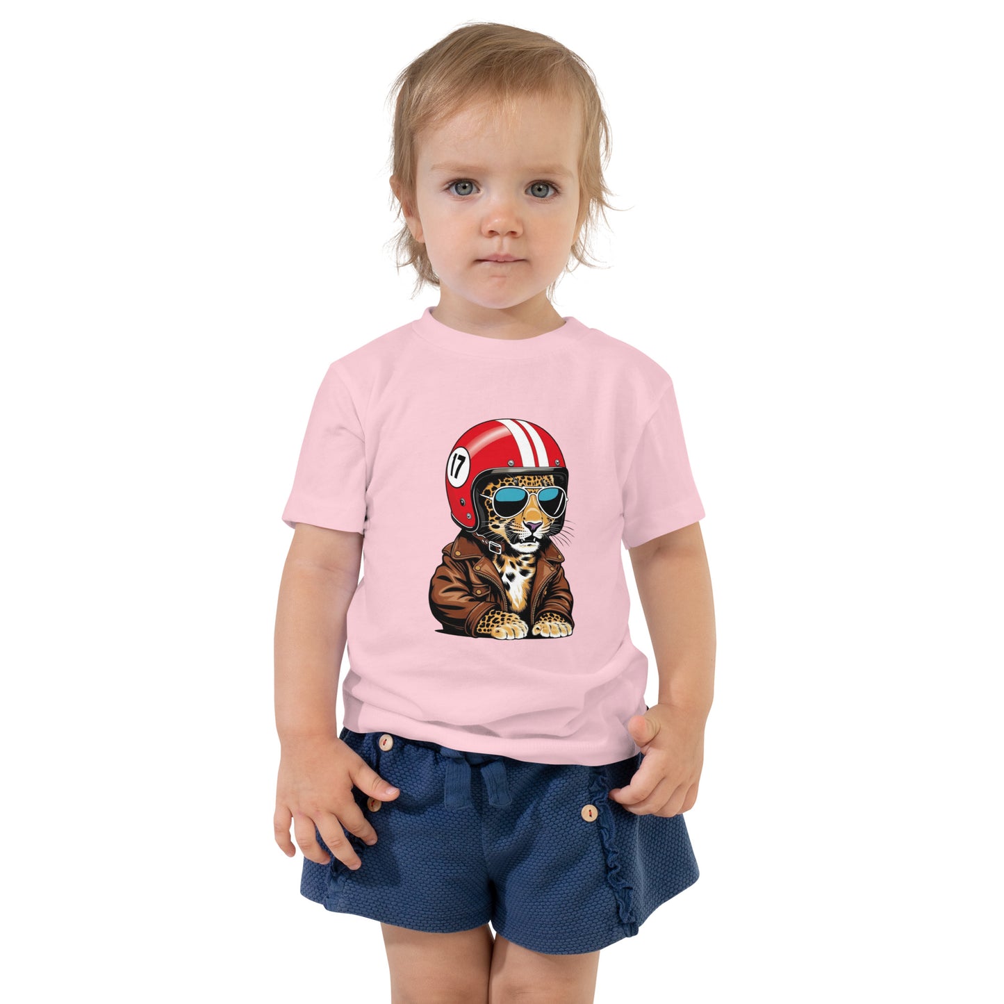 Toddler Short Sleeve Tee By Rider&Road "Baby Tiger"