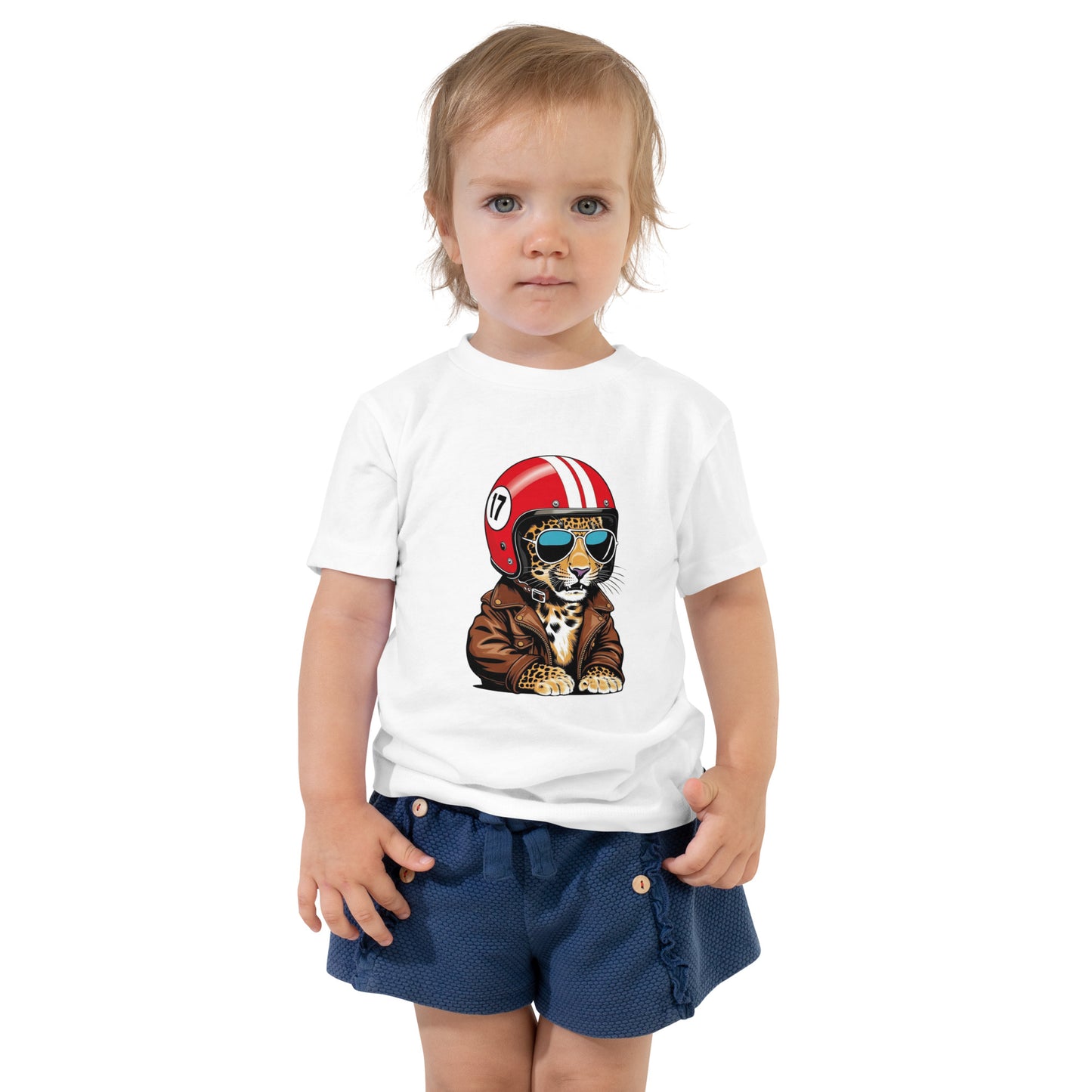 Toddler Short Sleeve Tee By Rider&Road "Baby Tiger"