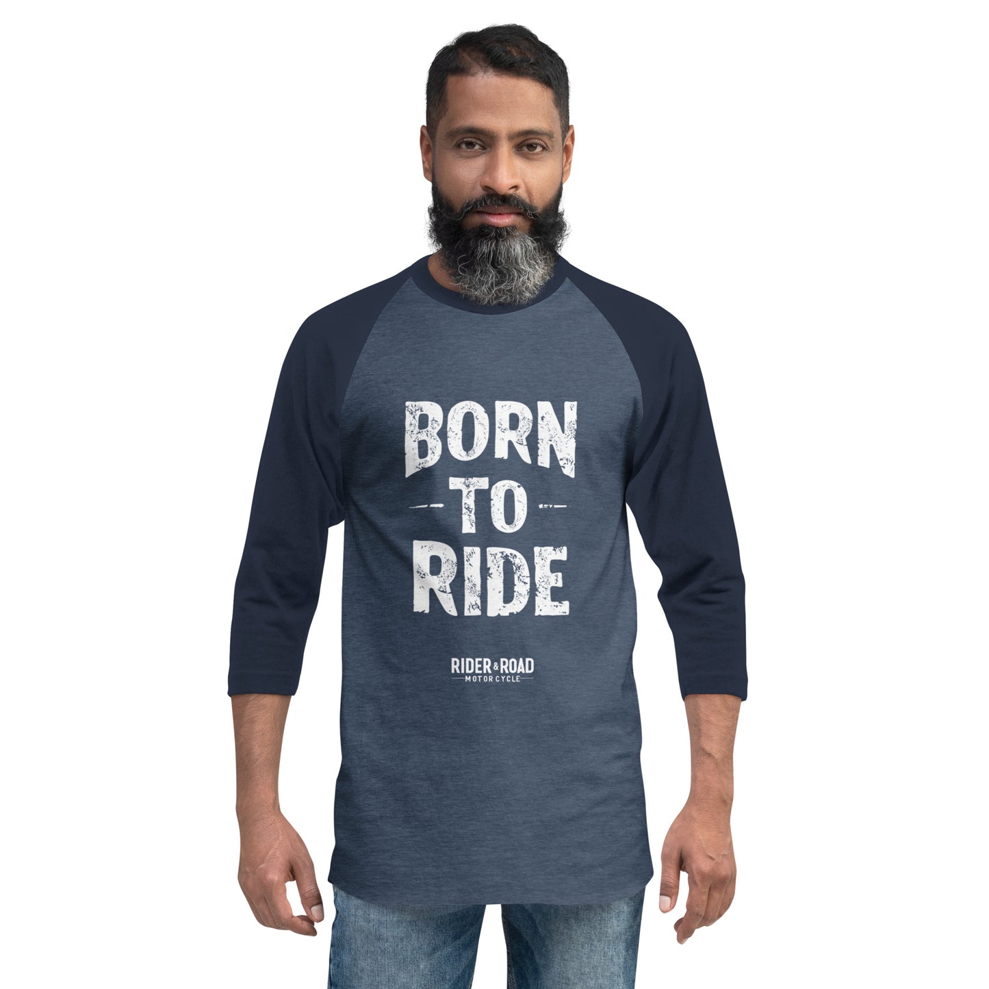 (Unisex) 3/4 sleeve raglan shirt By Rider&Road Nº3