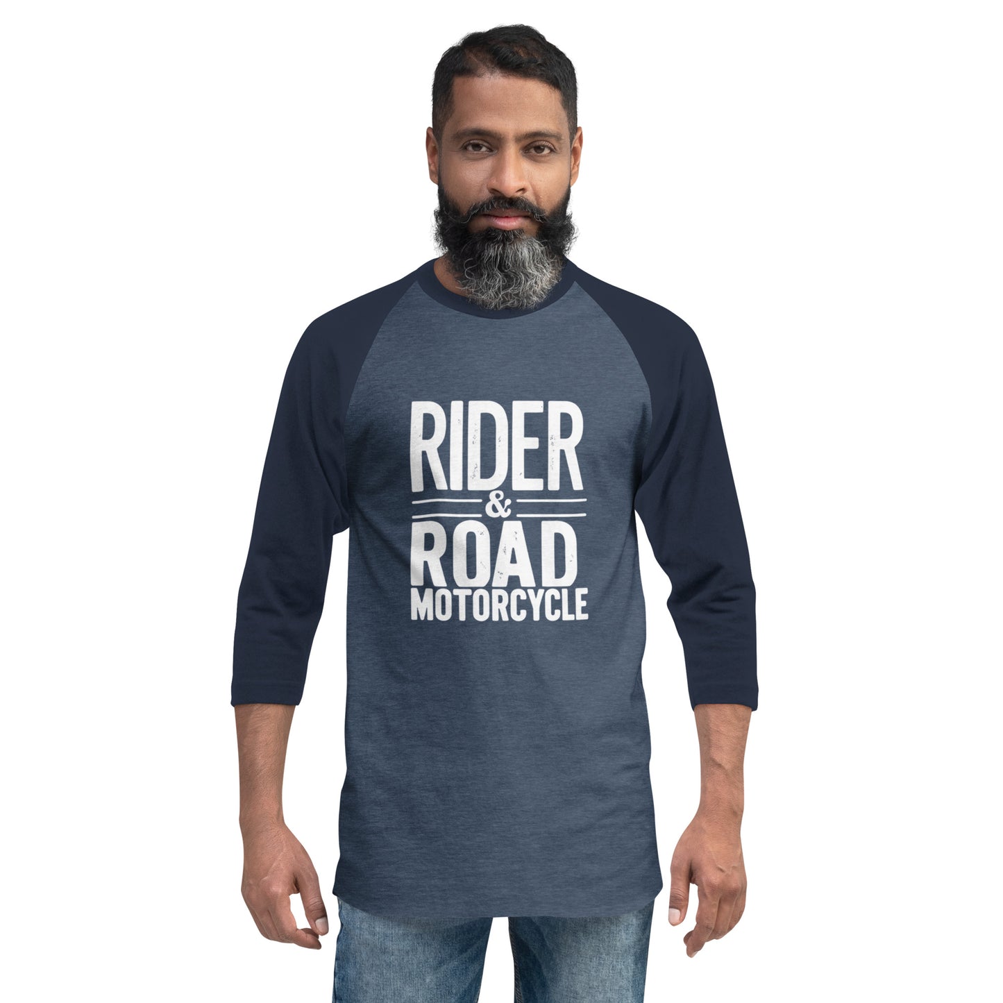 (Unisex) 3/4 sleeve raglan shirt By Rider&Road Nº4