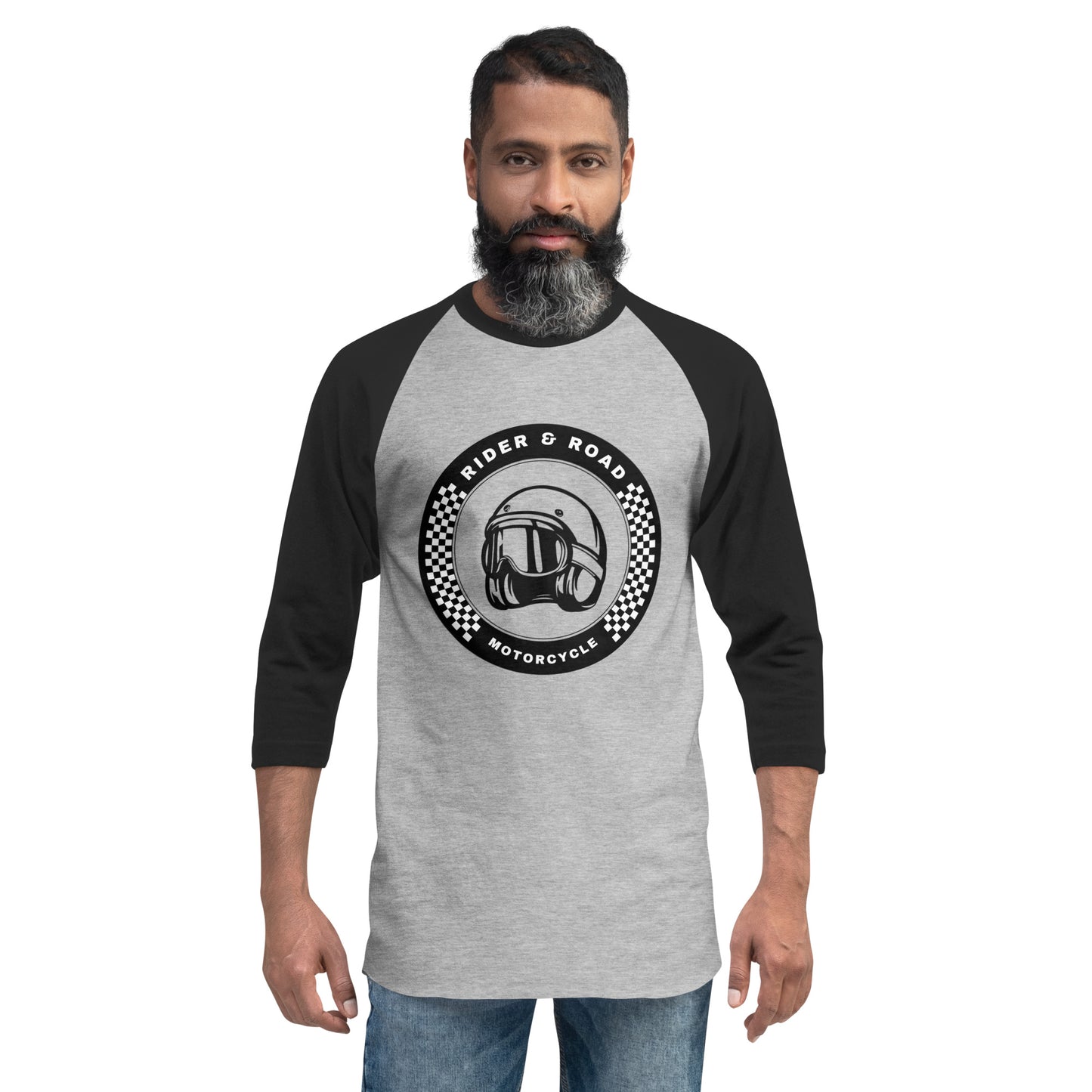 (Unisex) 3/4 sleeve raglan shirt By Rider&Road Nº1