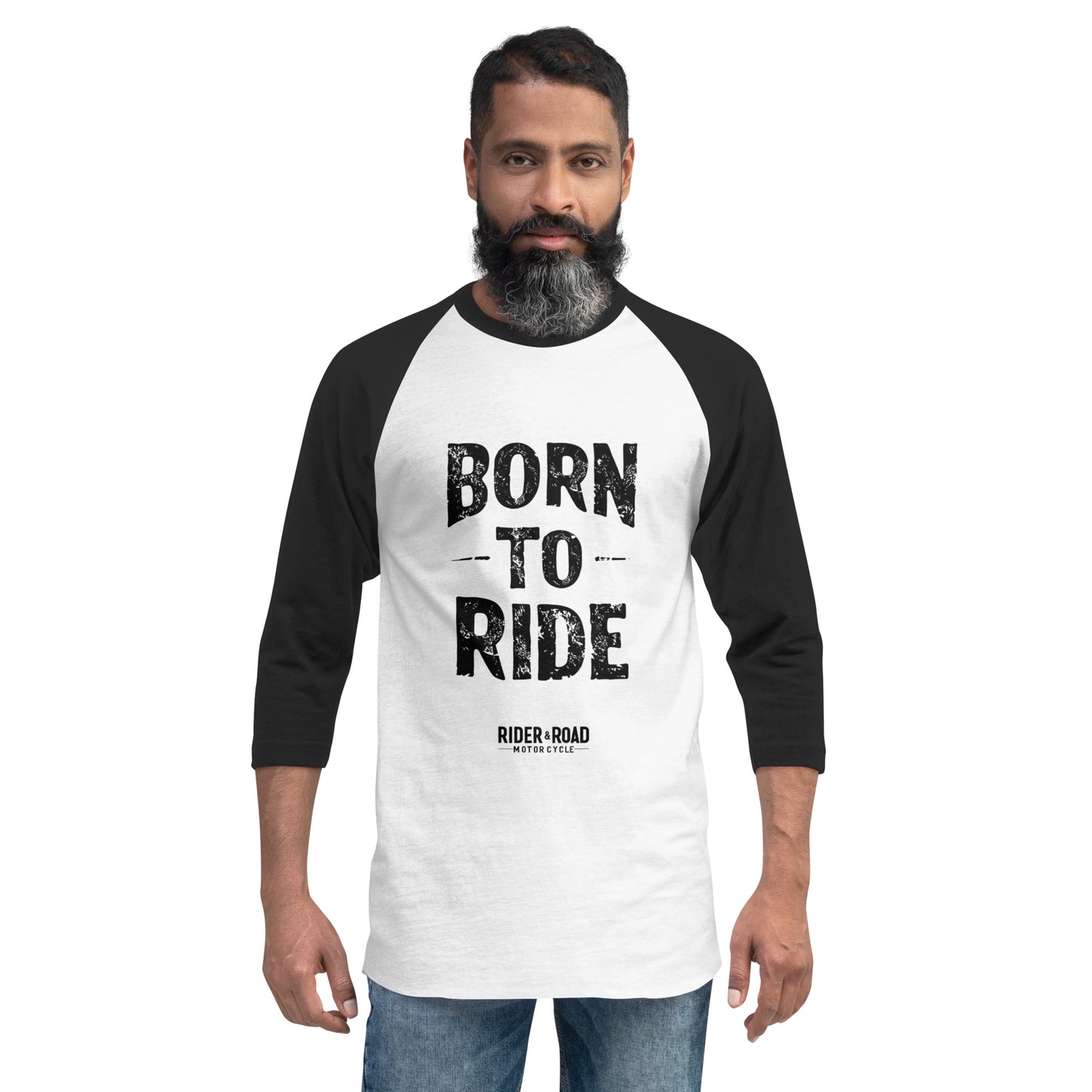 (Unisex) 3/4 sleeve raglan shirt By Rider&Road Nº2