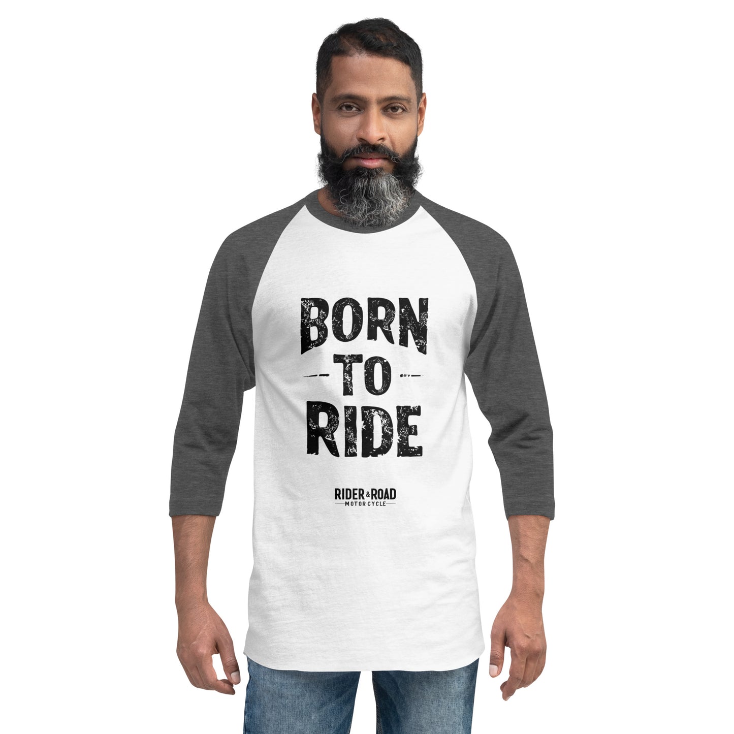 (Unisex) 3/4 sleeve raglan shirt By Rider&Road Nº2