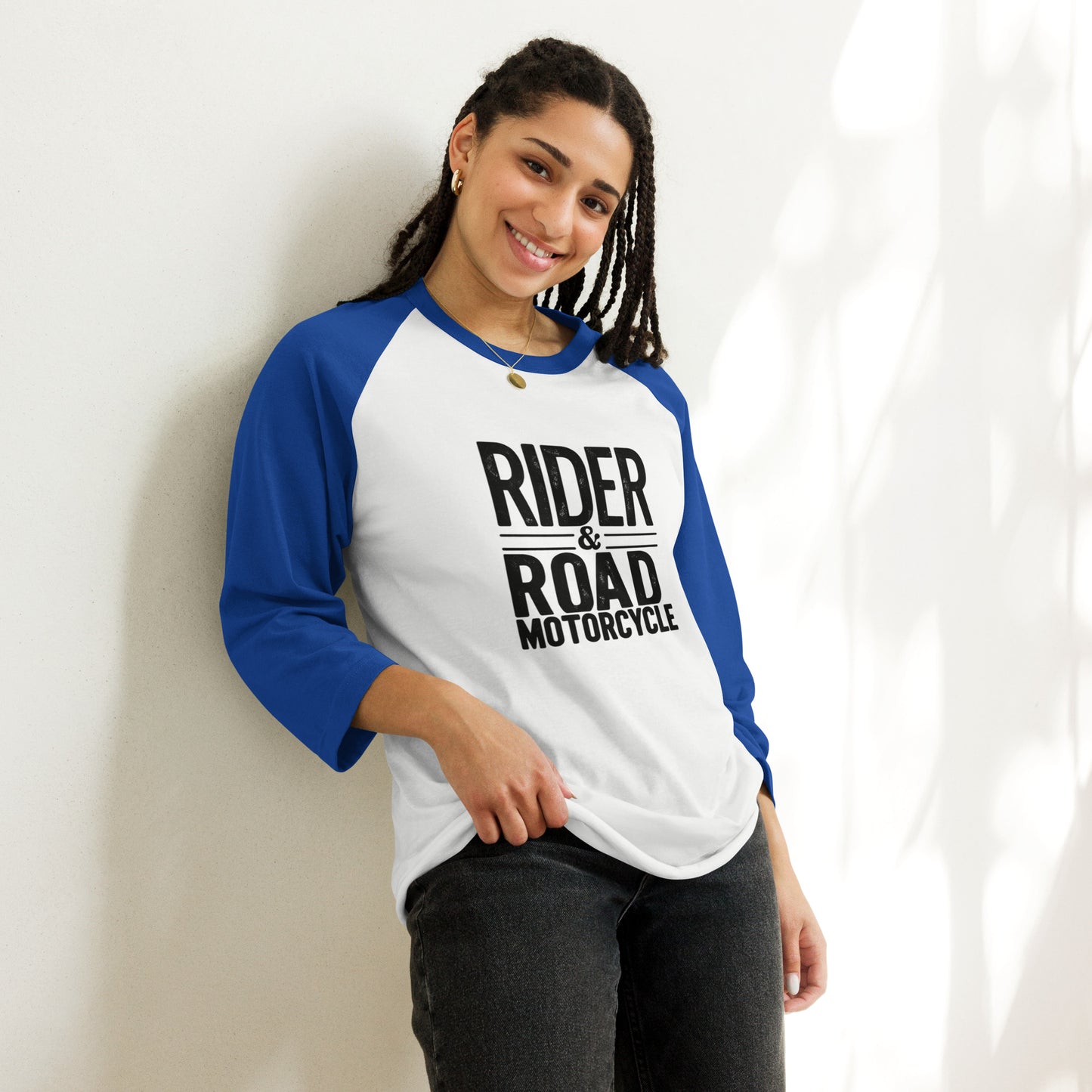 (Unisex) 3/4 sleeve raglan shirt By Rider&Road Nº5