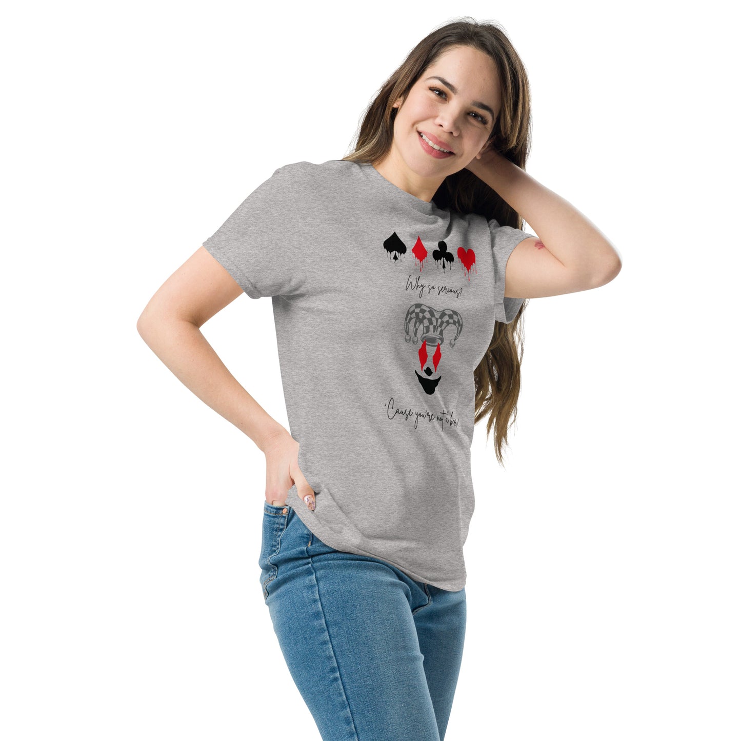Women's cotton t-shirt By Rider&Road "Serious"