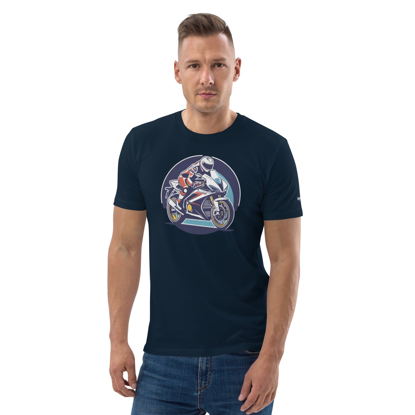 Men's cotton t-shirt By Rider&Road "R-Rider"