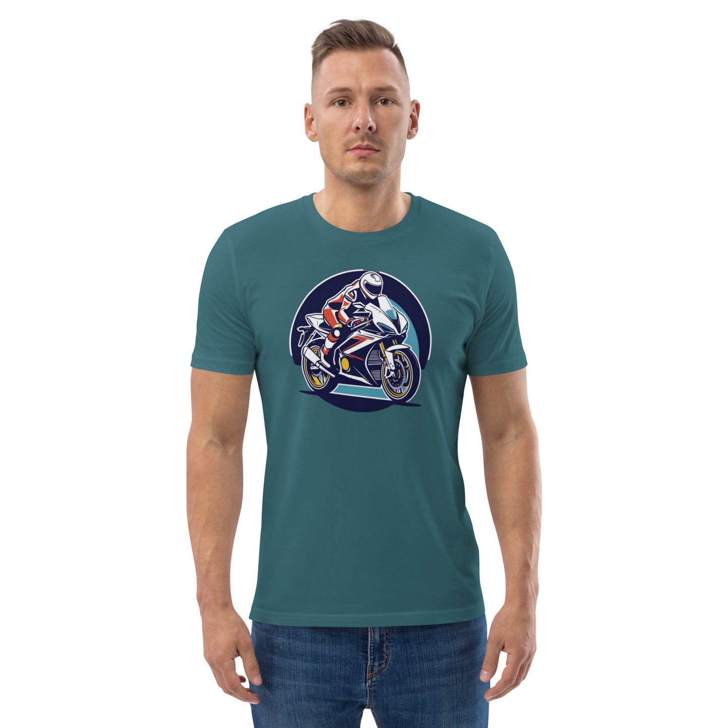 Men's cotton t-shirt By Rider&Road "R-Rider"