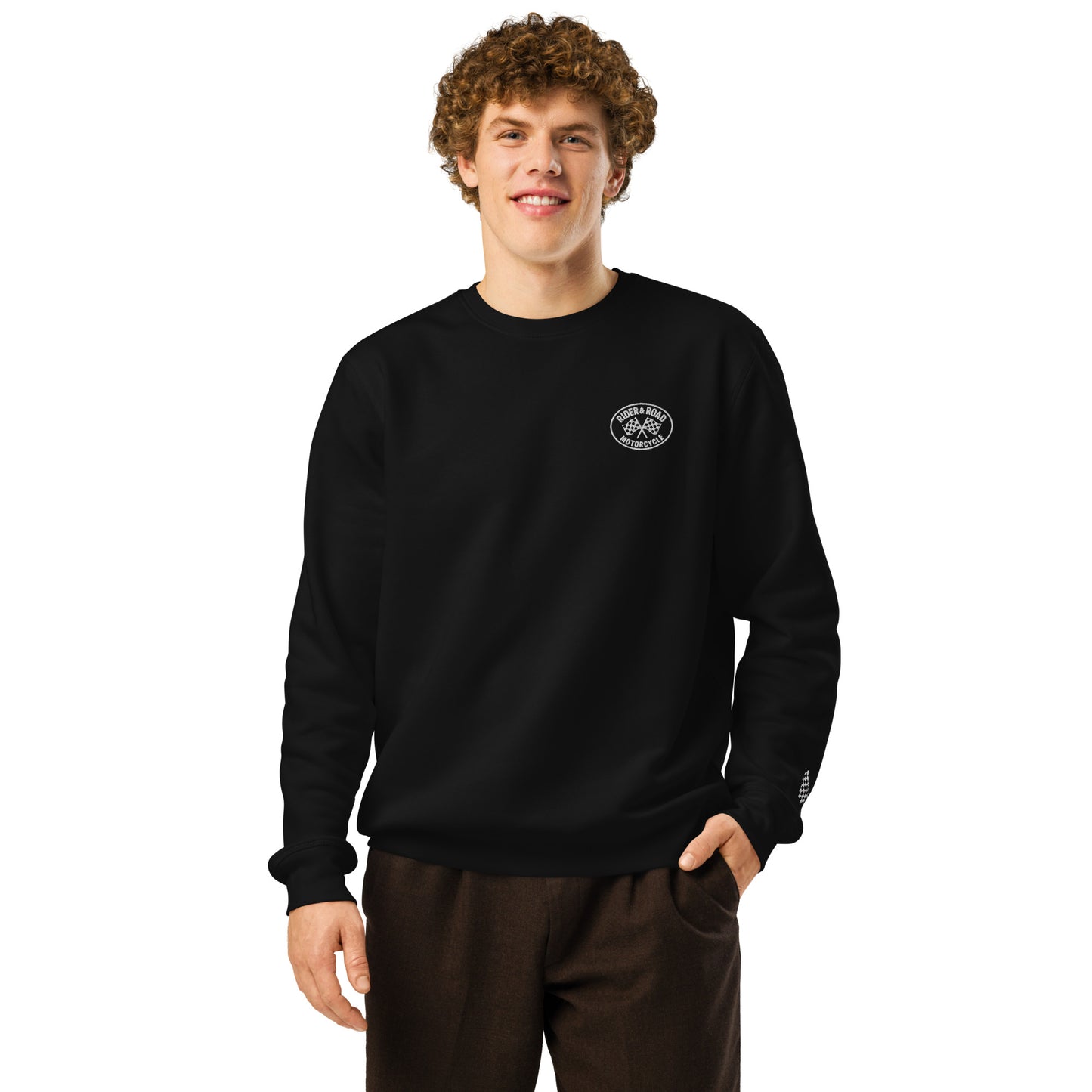 Men's mid-weight sweatshirt by Rider&Road Nº1