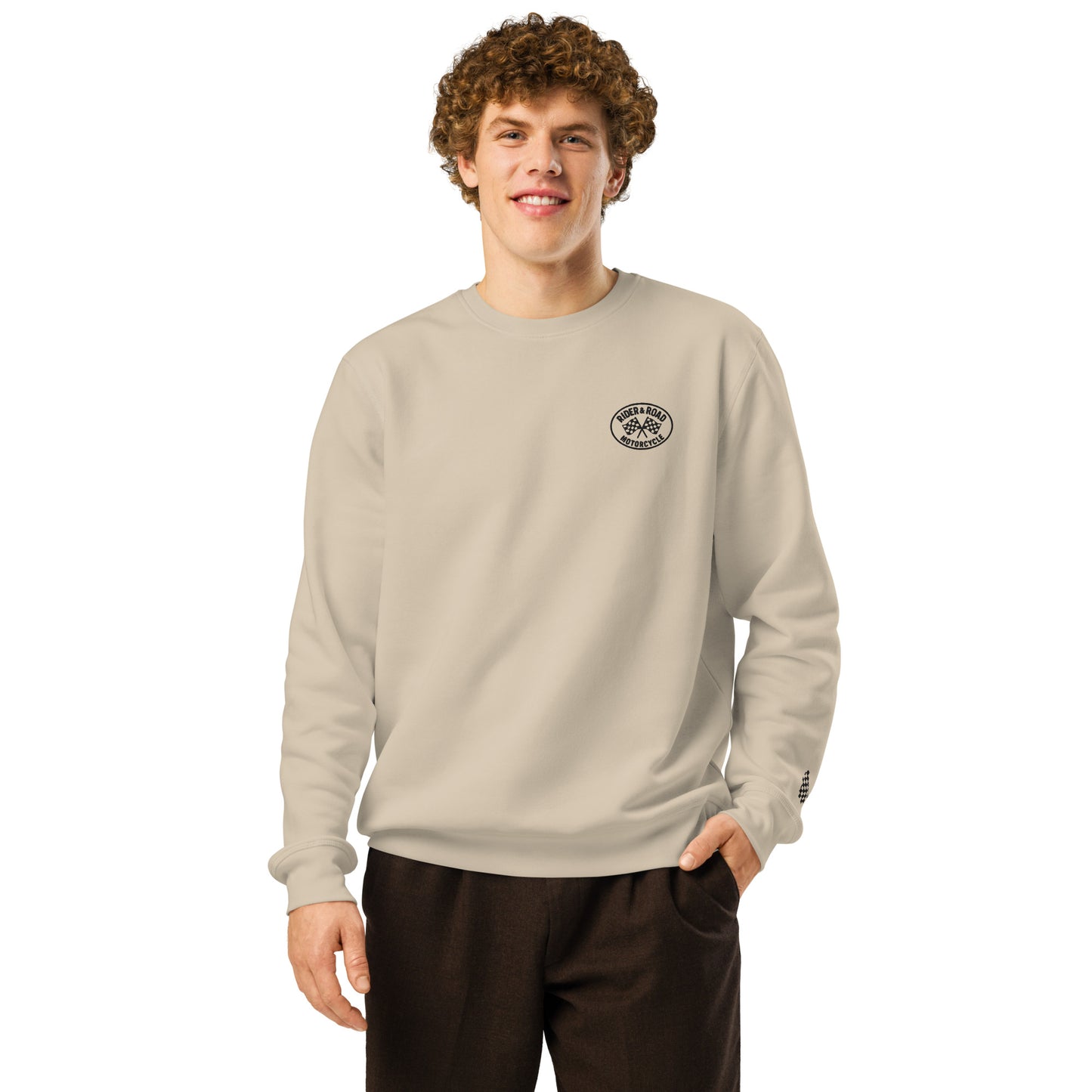 Men's mid-weight sweatshirt by Rider&Road Nº2