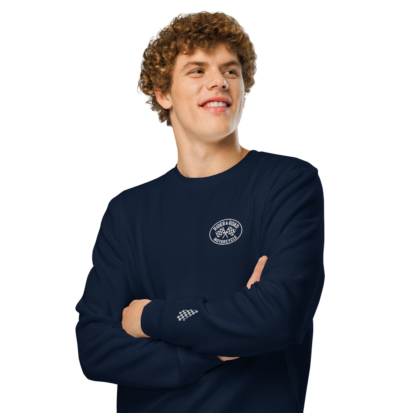 Men's mid-weight sweatshirt by Rider&Road Nº1