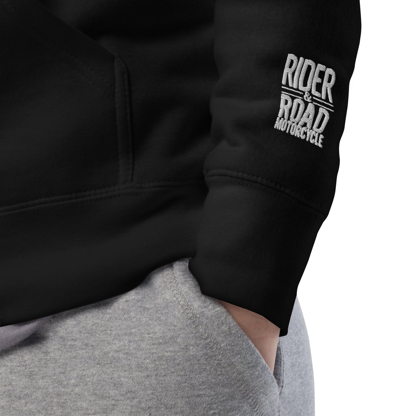 Men's hoodie By Rider&Road "Skull"