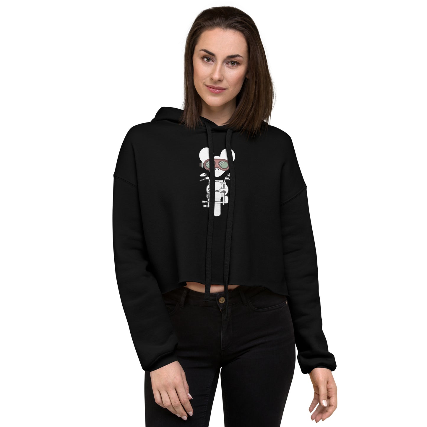 Crop Hoodie By Rider&Road Nº1