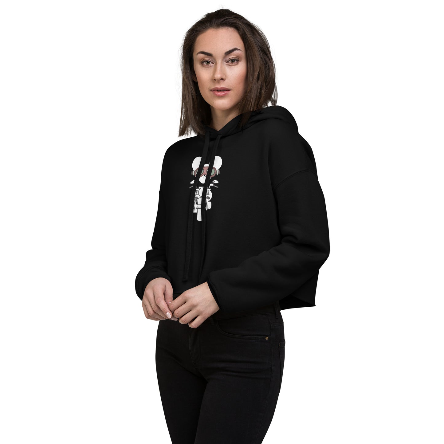 Crop Hoodie By Rider&Road Nº1