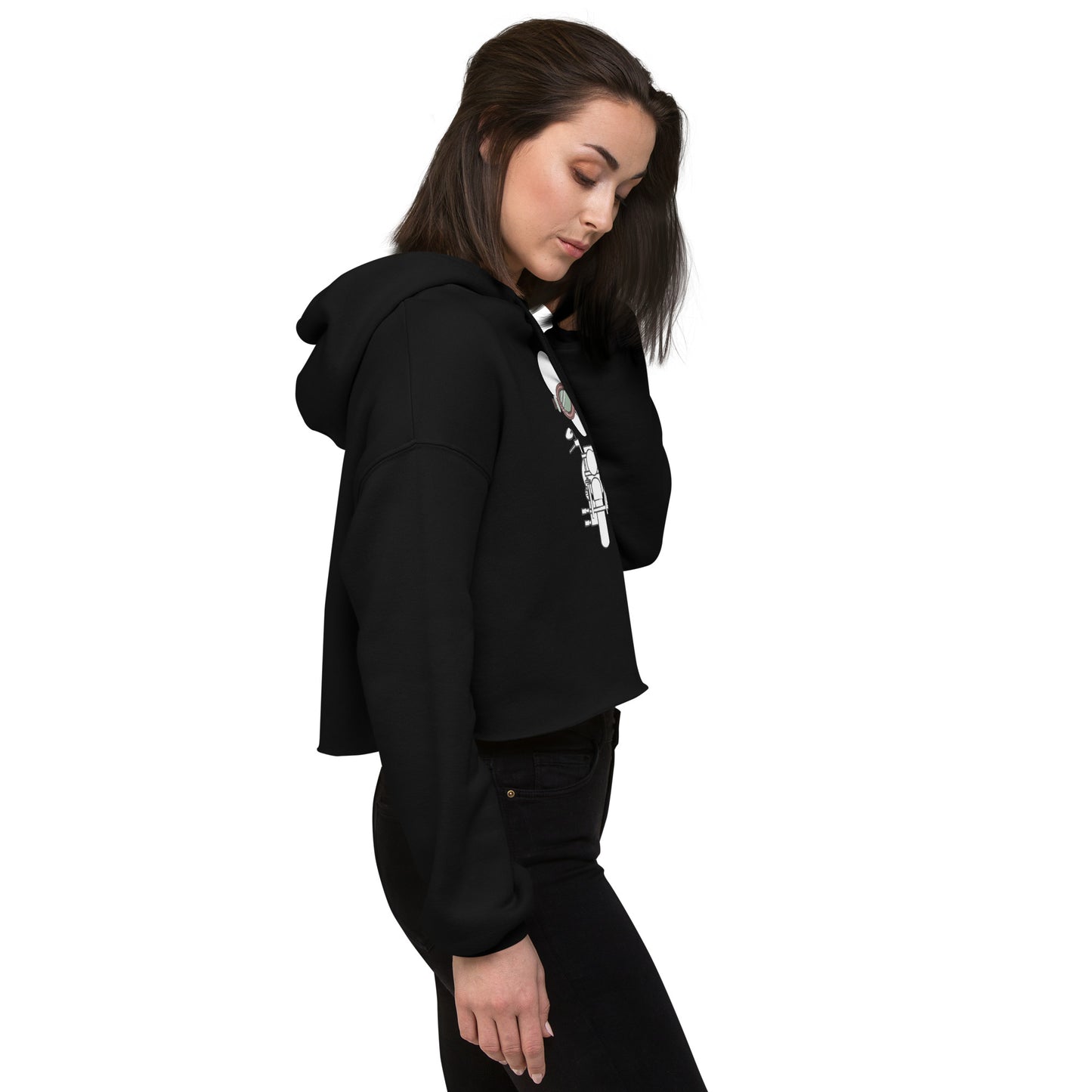 Crop Hoodie By Rider&Road Nº1