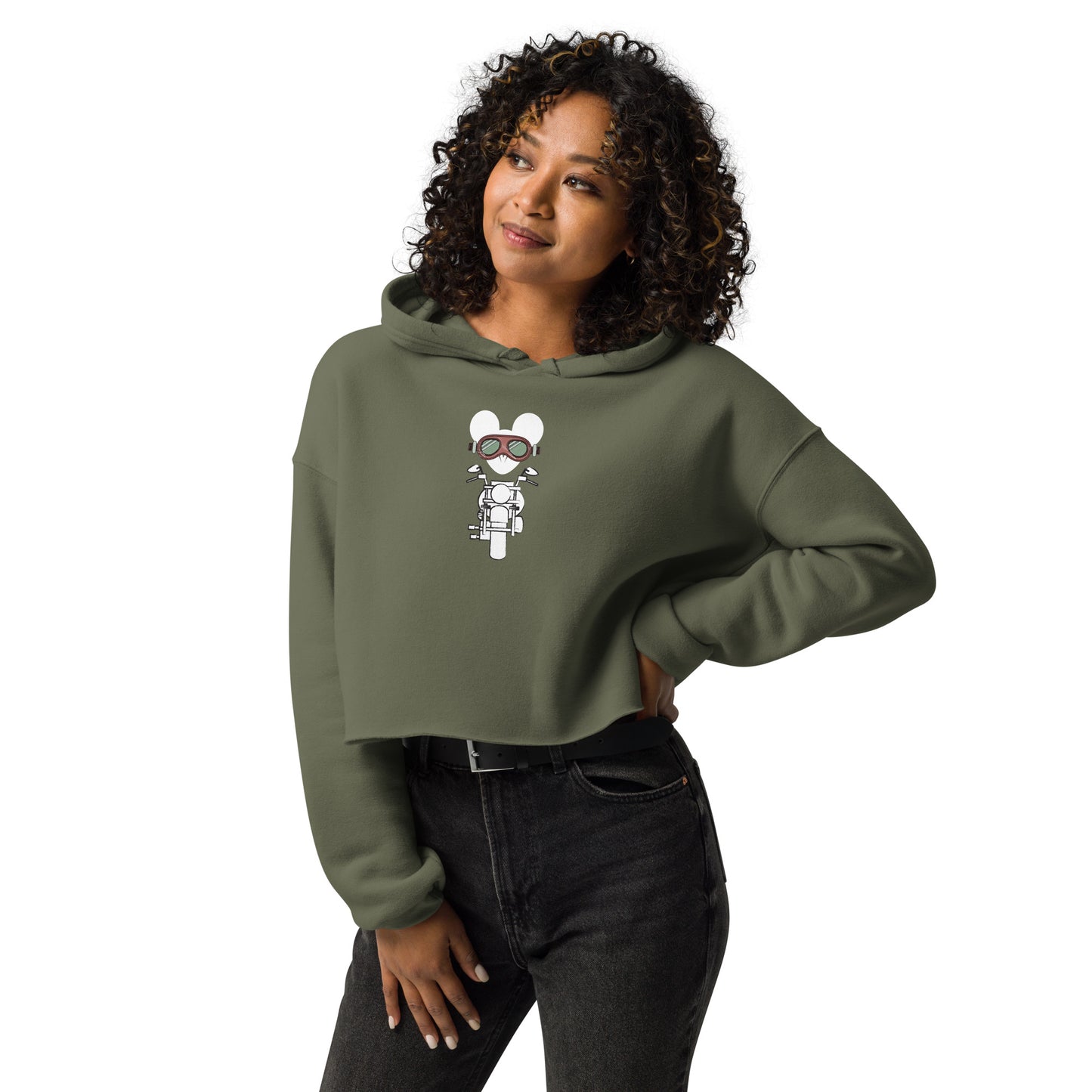 Crop Hoodie By Rider&Road Nº2